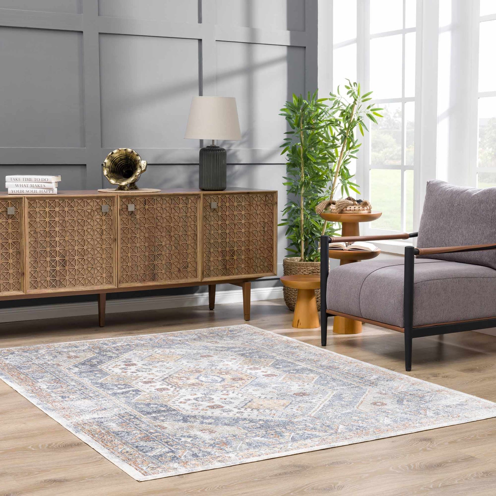 Afya Boutique Washable Rug - Ornate Home