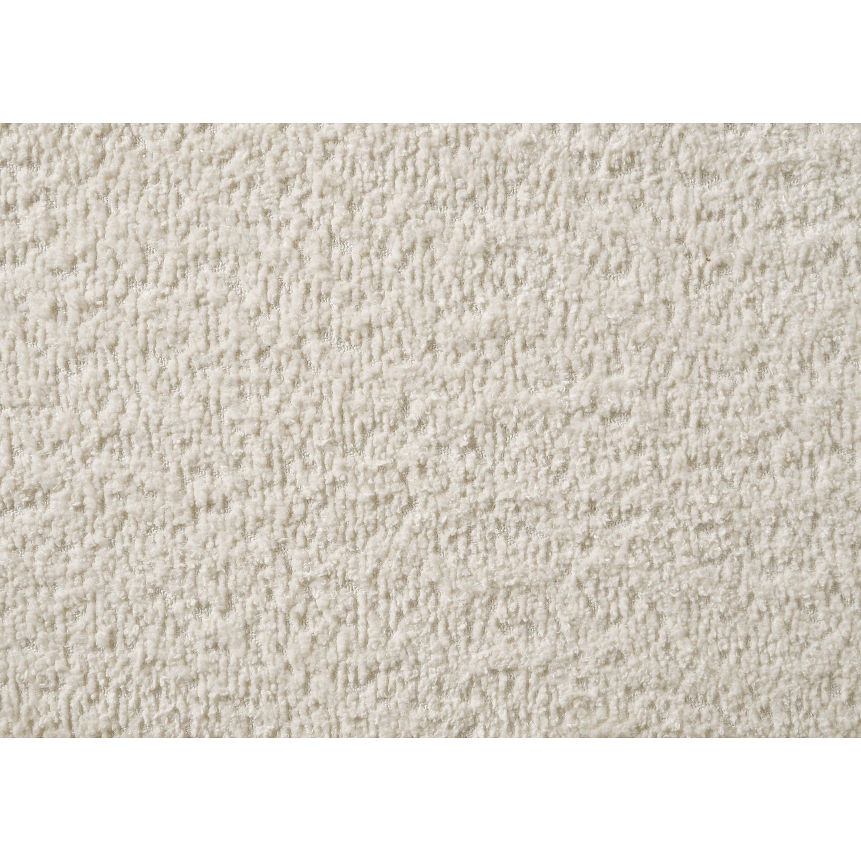 Agnes White Boucle Queen Bed - Ornate Home