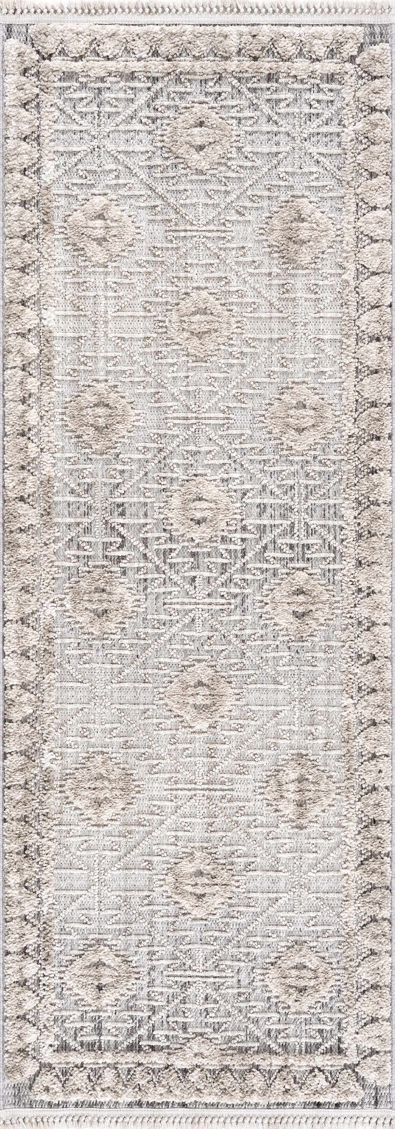 Agoo High-Low Pile Rustic Rug - Ornate Home