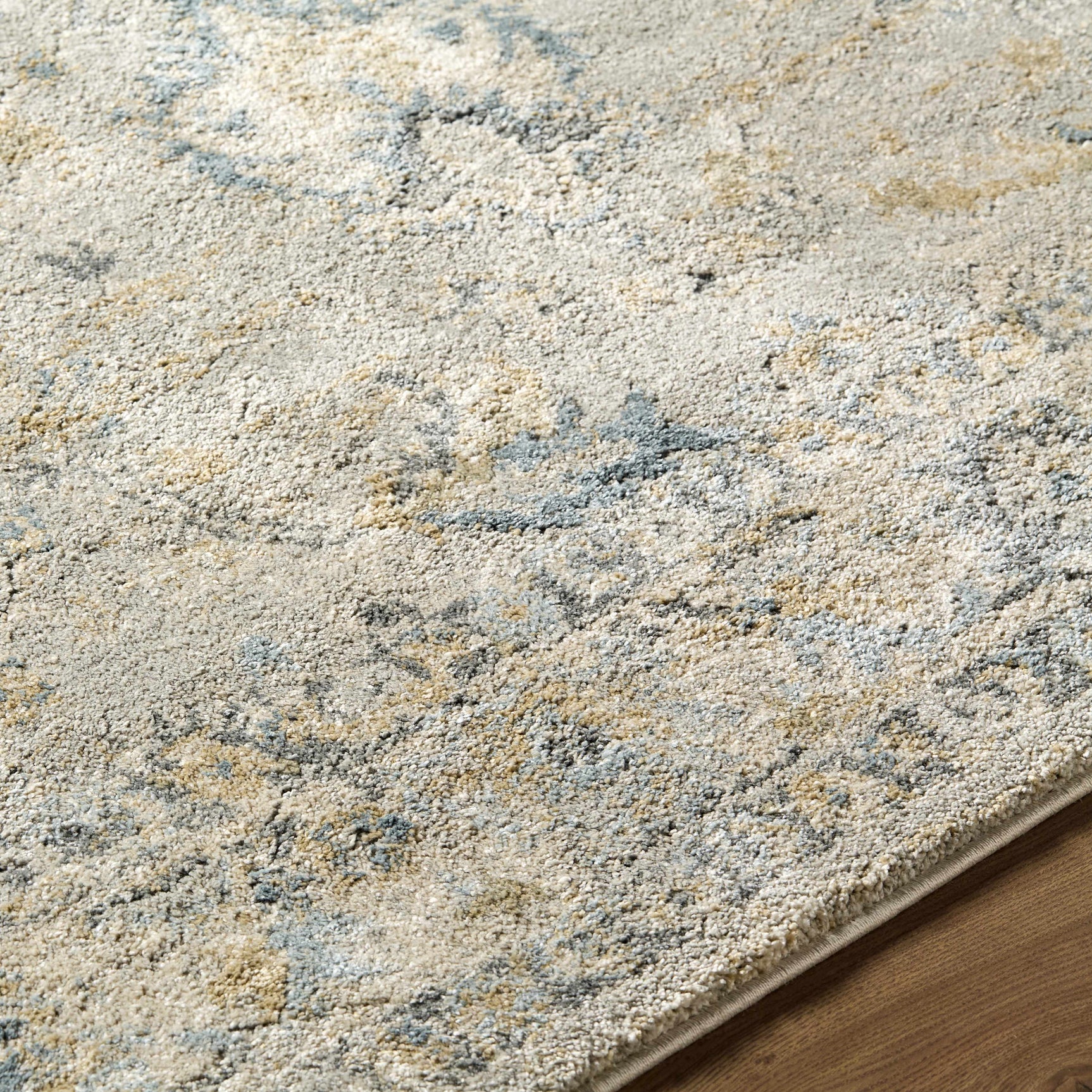 Ahmaud Beige Thick Luxe Area Rug - Ornate Home