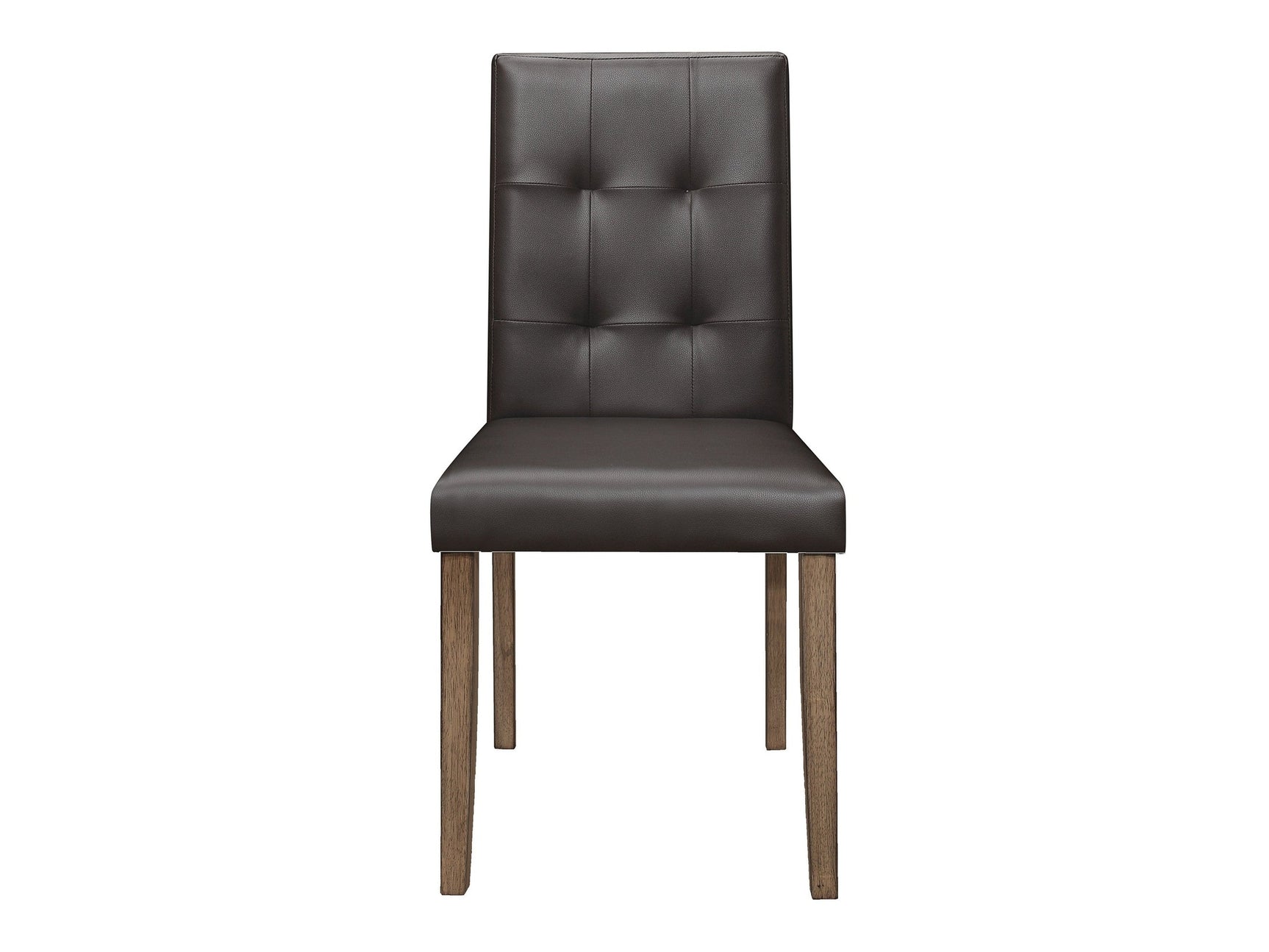 Ahmet Brown Side Chair (Set of 2) - Ornate Home