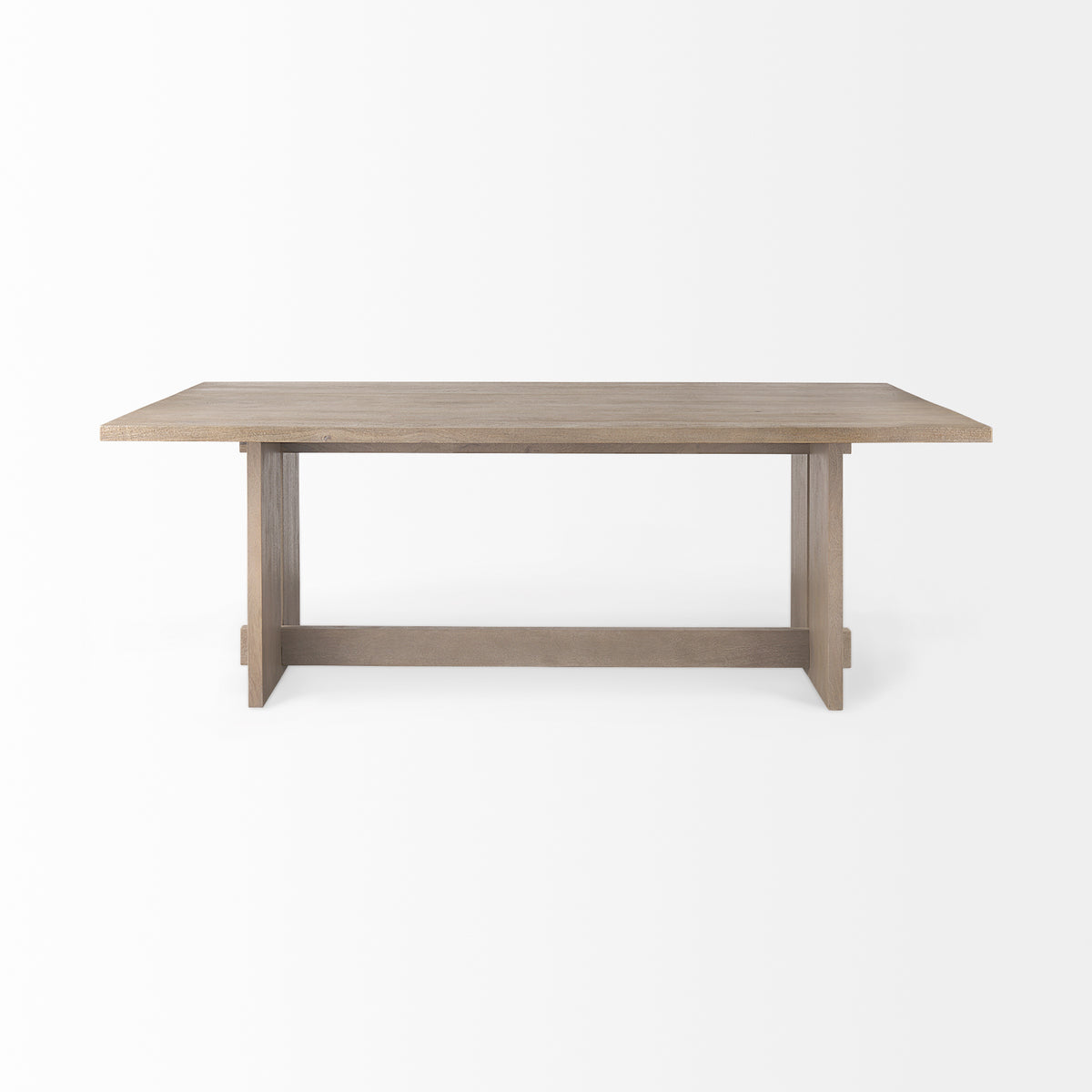 Aida Light Gray Rectangular Dining Table - Ornate Home
