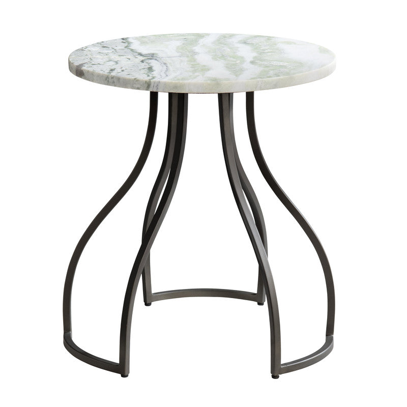 Aiden Green/Black Accent Table - Ornate Home
