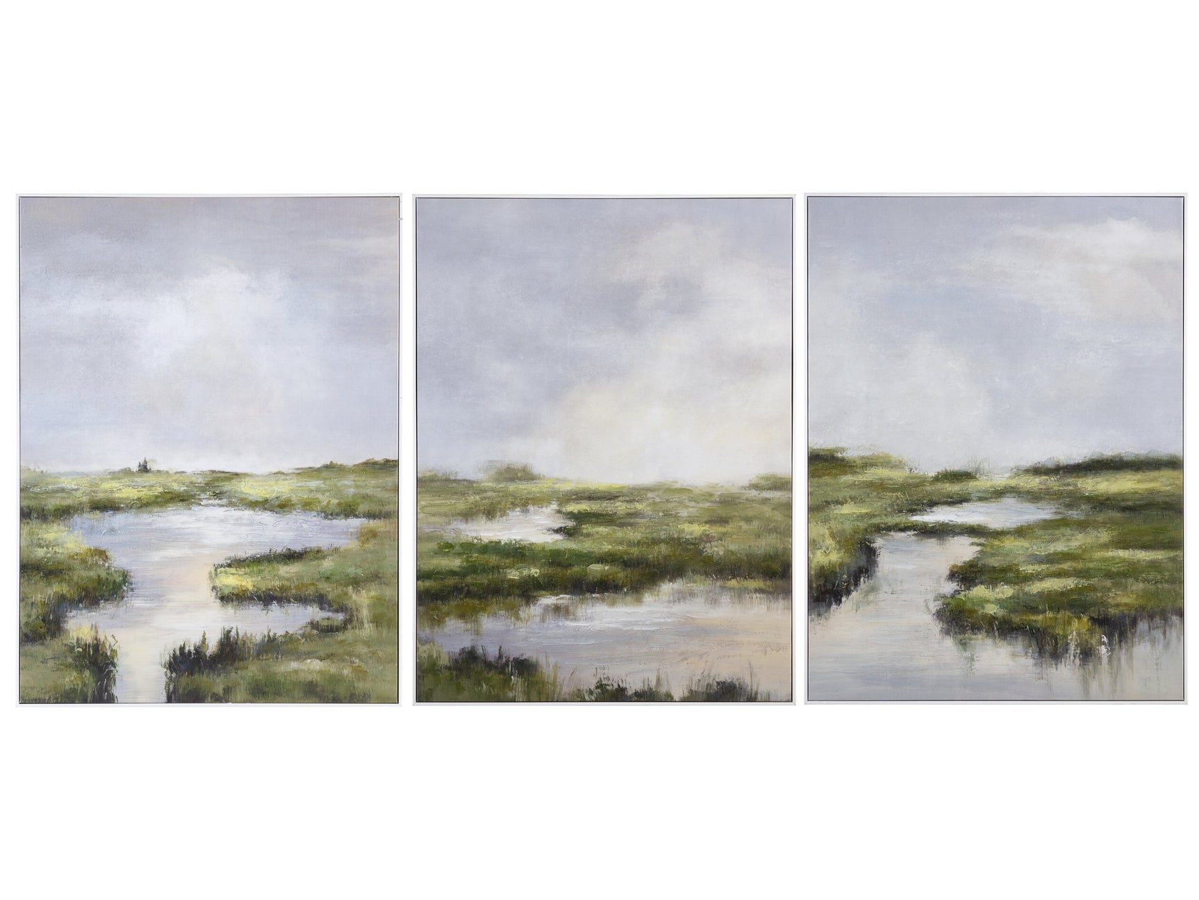 Aiken Green/Blue Canvas