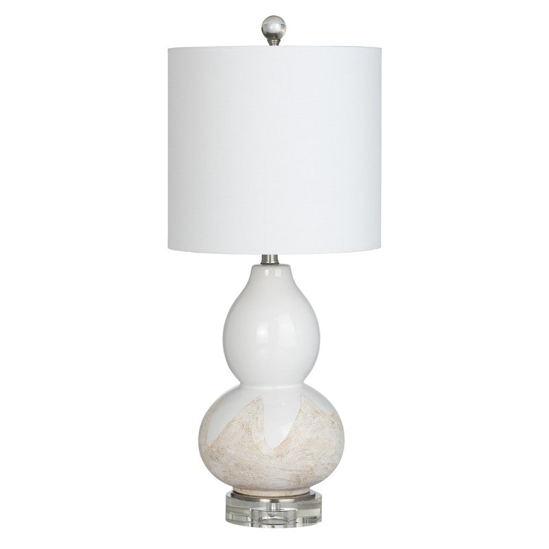 Ainsley White Table Lamp (Set of 2) - Ornate Home