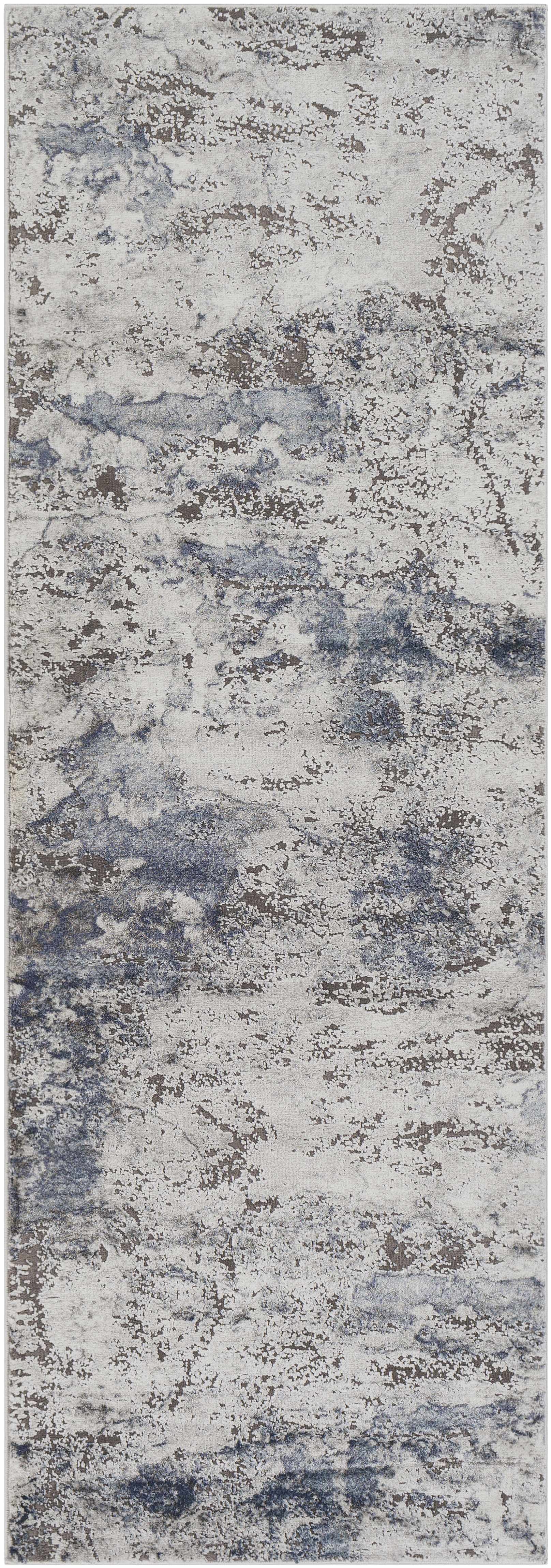 Ainslie Gray Marble Rug - Ornate Home
