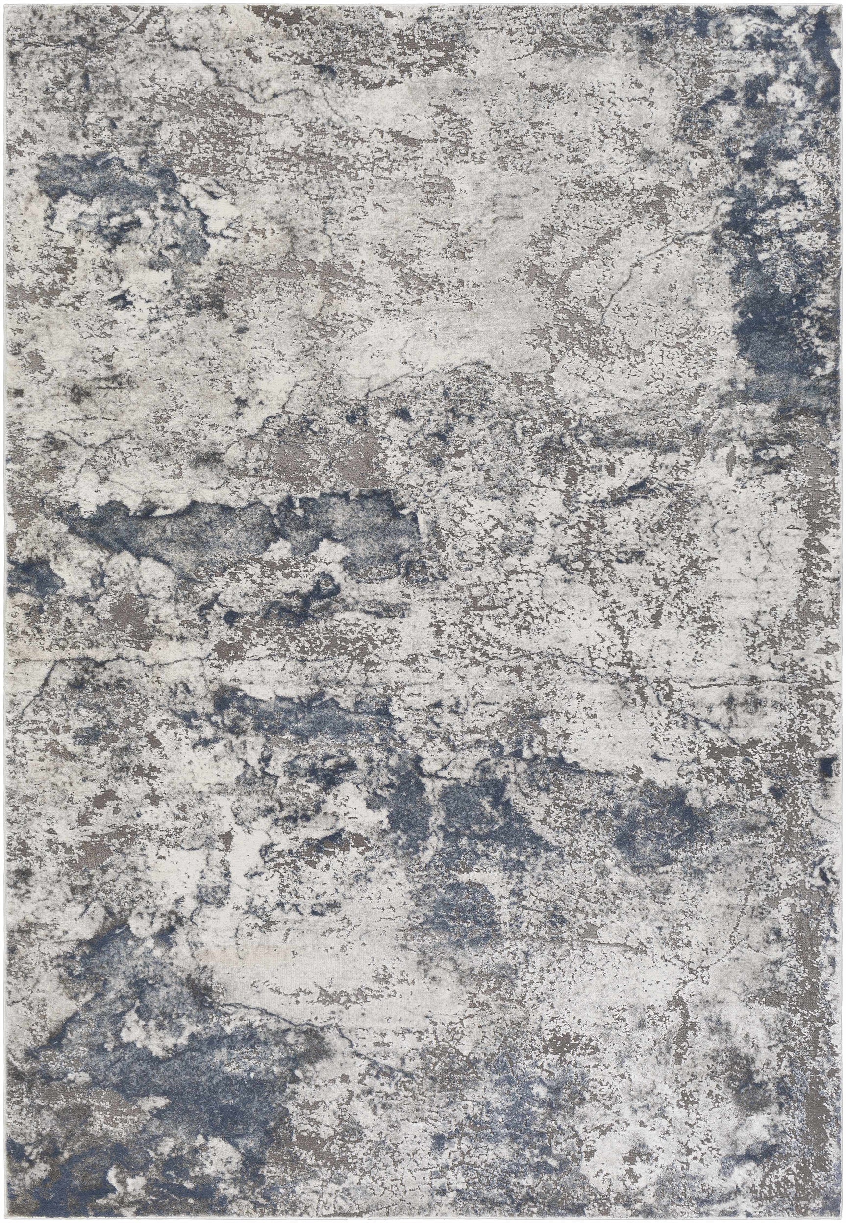 Ainslie Gray Marble Rug - Ornate Home