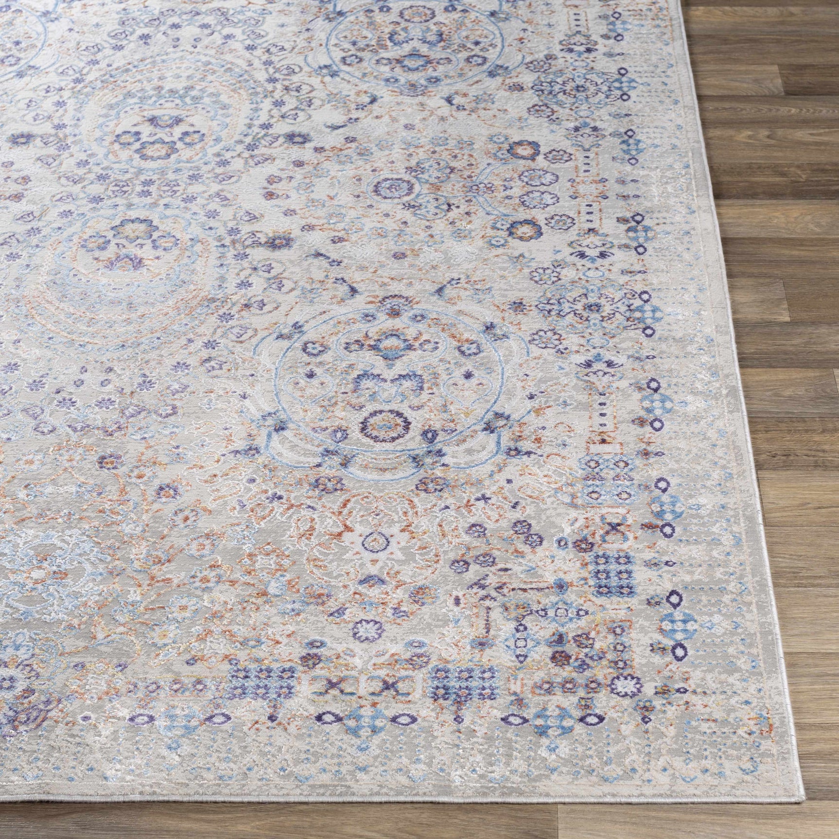 Aisha Abstract Premium Sheen Viscose Rug - Clearance - Ornate Home