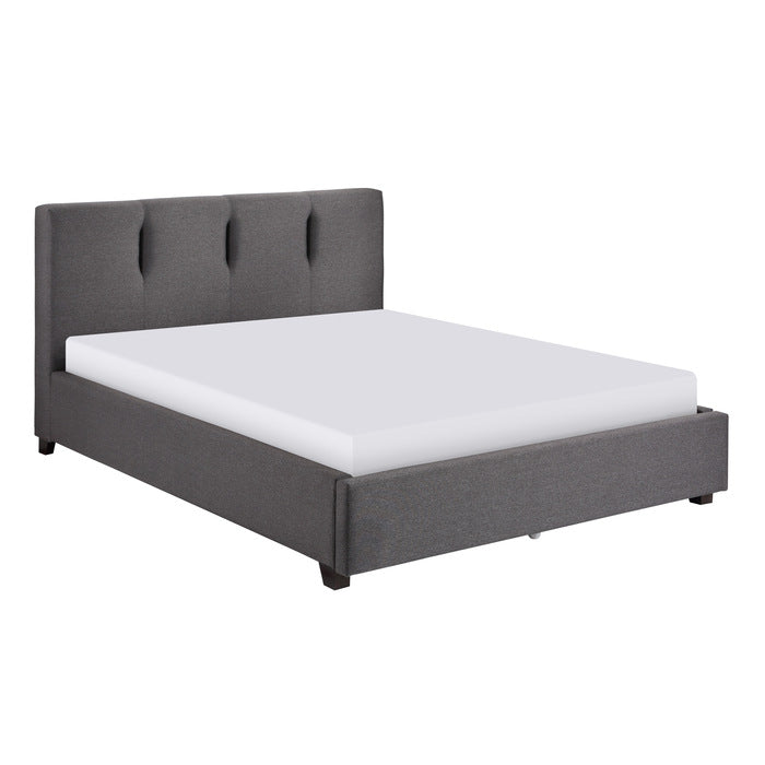 Aitana Graphite California King Platform Bed - Ornate Home