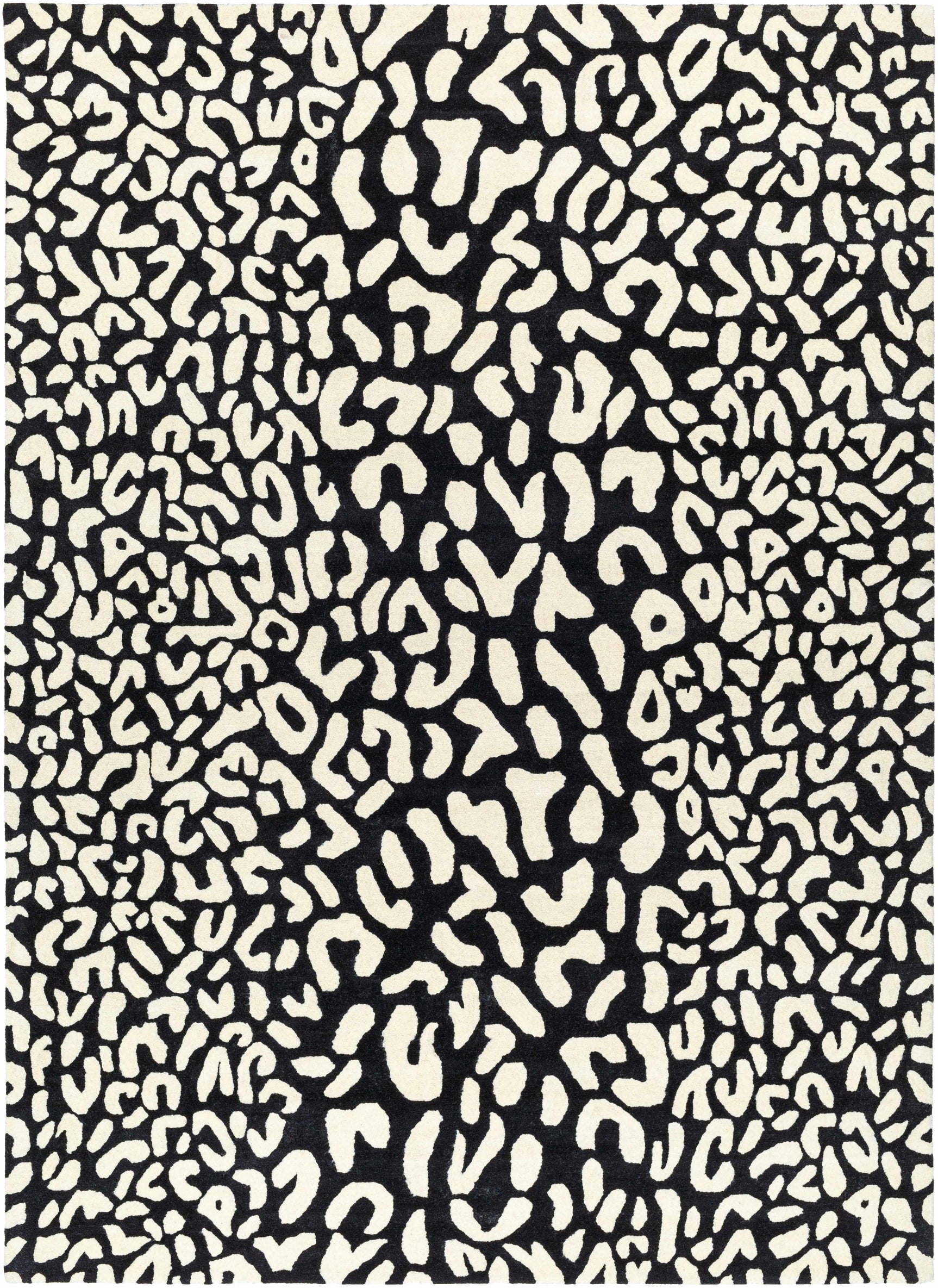 Akeem Leopard Print Area Rug - Clearance - Ornate Home