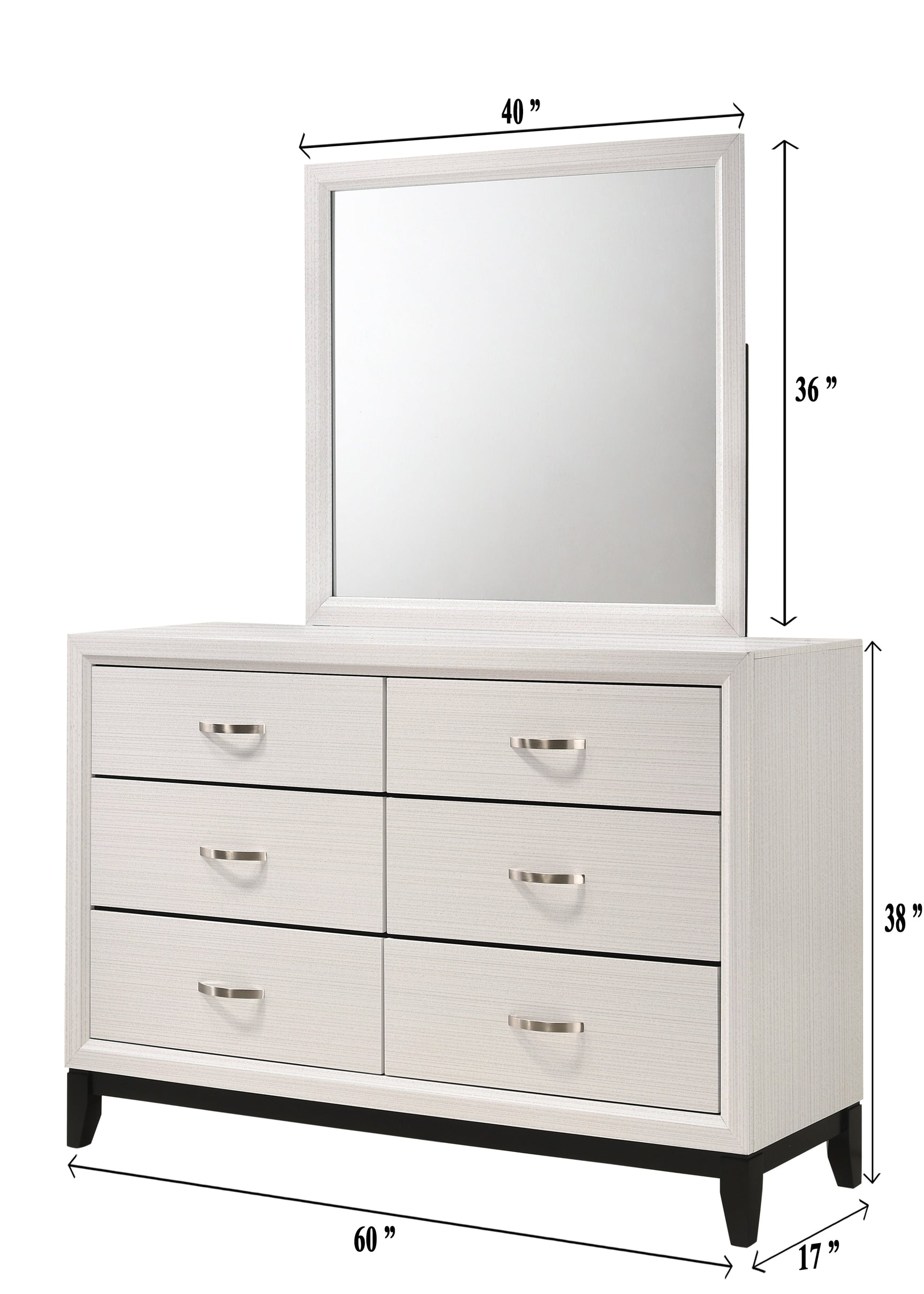 Akerson Chalk White Panel Youth Bedroom Set - Ornate Home