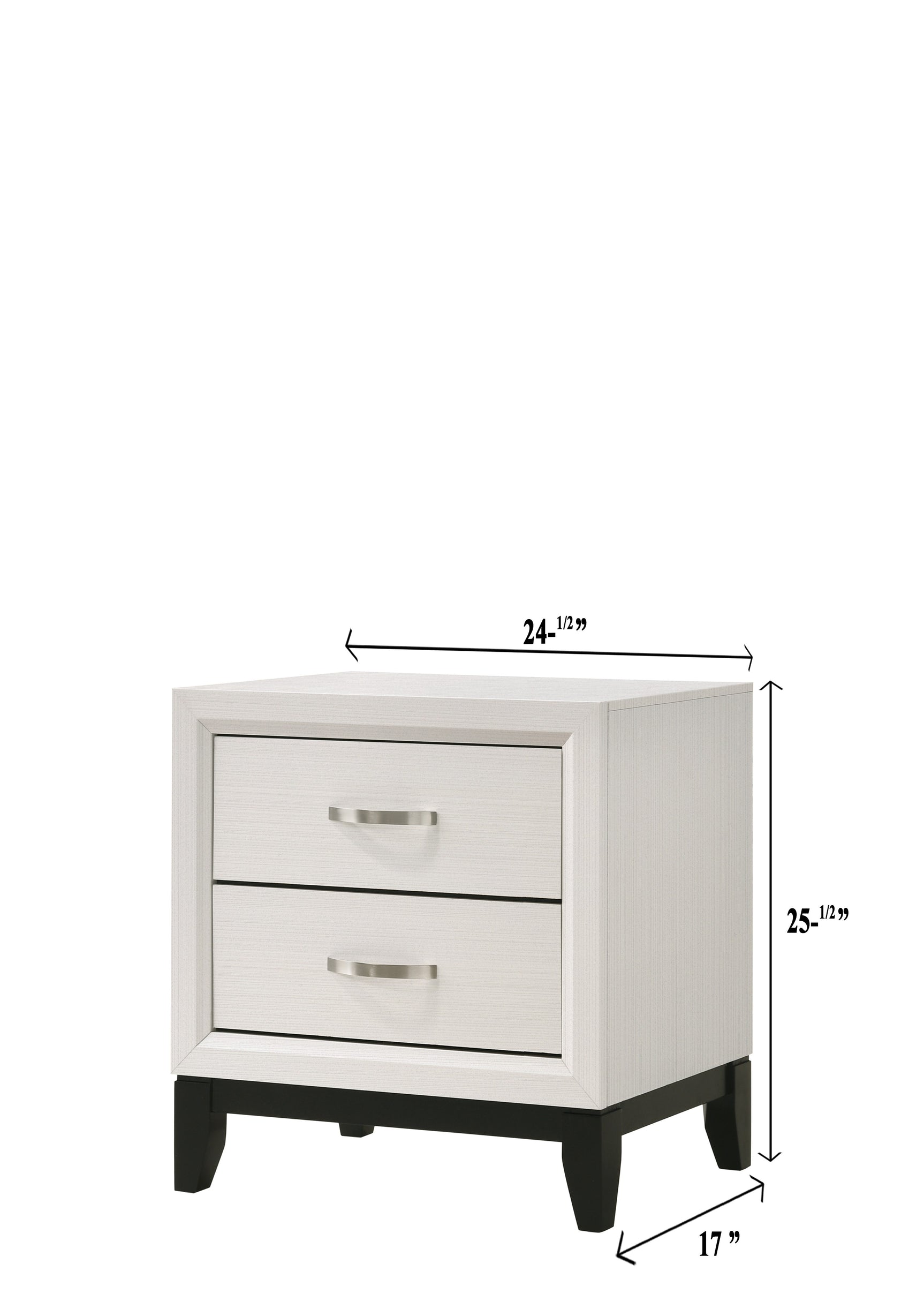 Akerson Chalk White Panel Youth Bedroom Set - Ornate Home