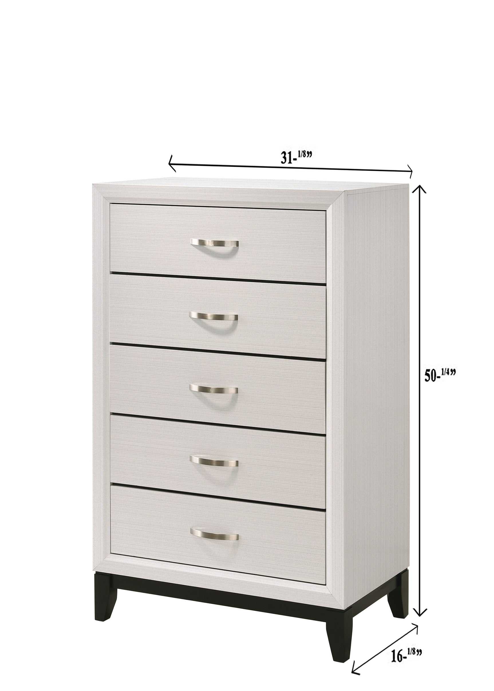Akerson Chalk White Panel Youth Bedroom Set - Ornate Home