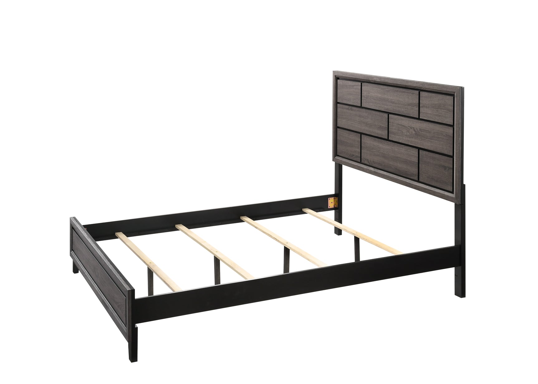 Akerson Gray Panel Bedroom Set - Ornate Home