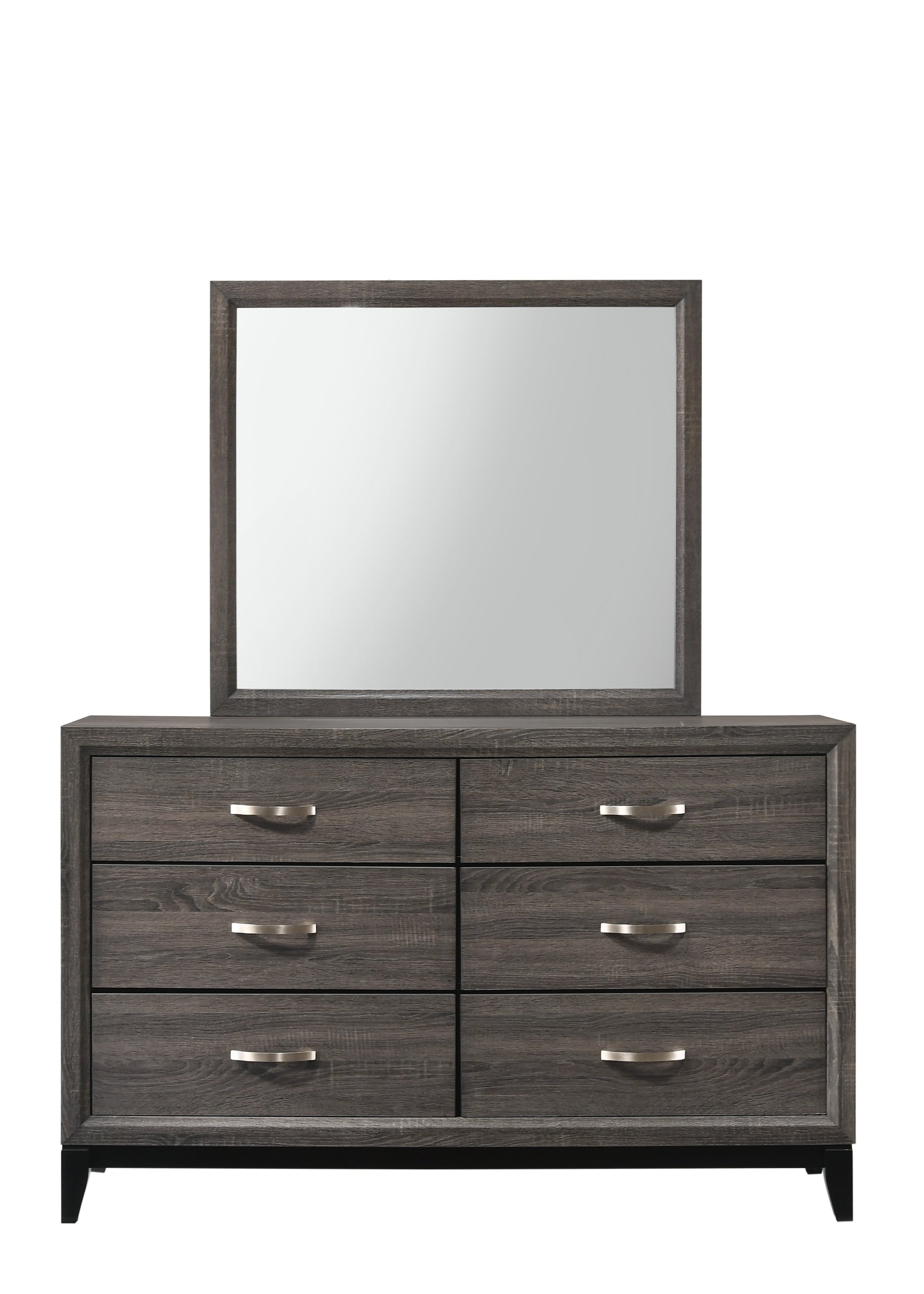 Akerson Gray Panel Bedroom Set - Ornate Home