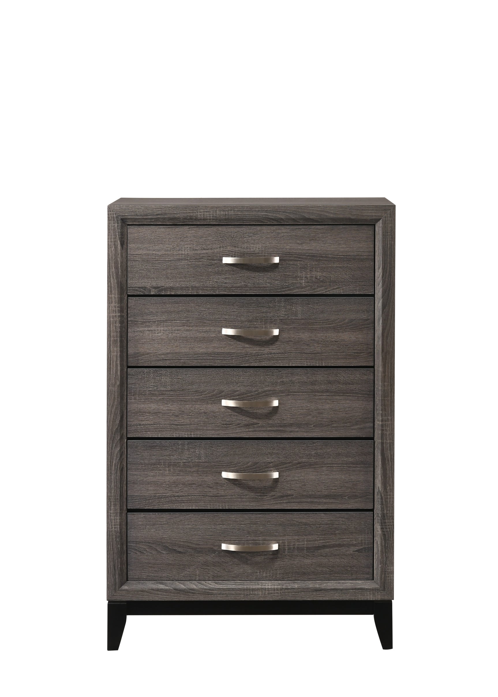 Akerson Gray Panel Bedroom Set - Ornate Home