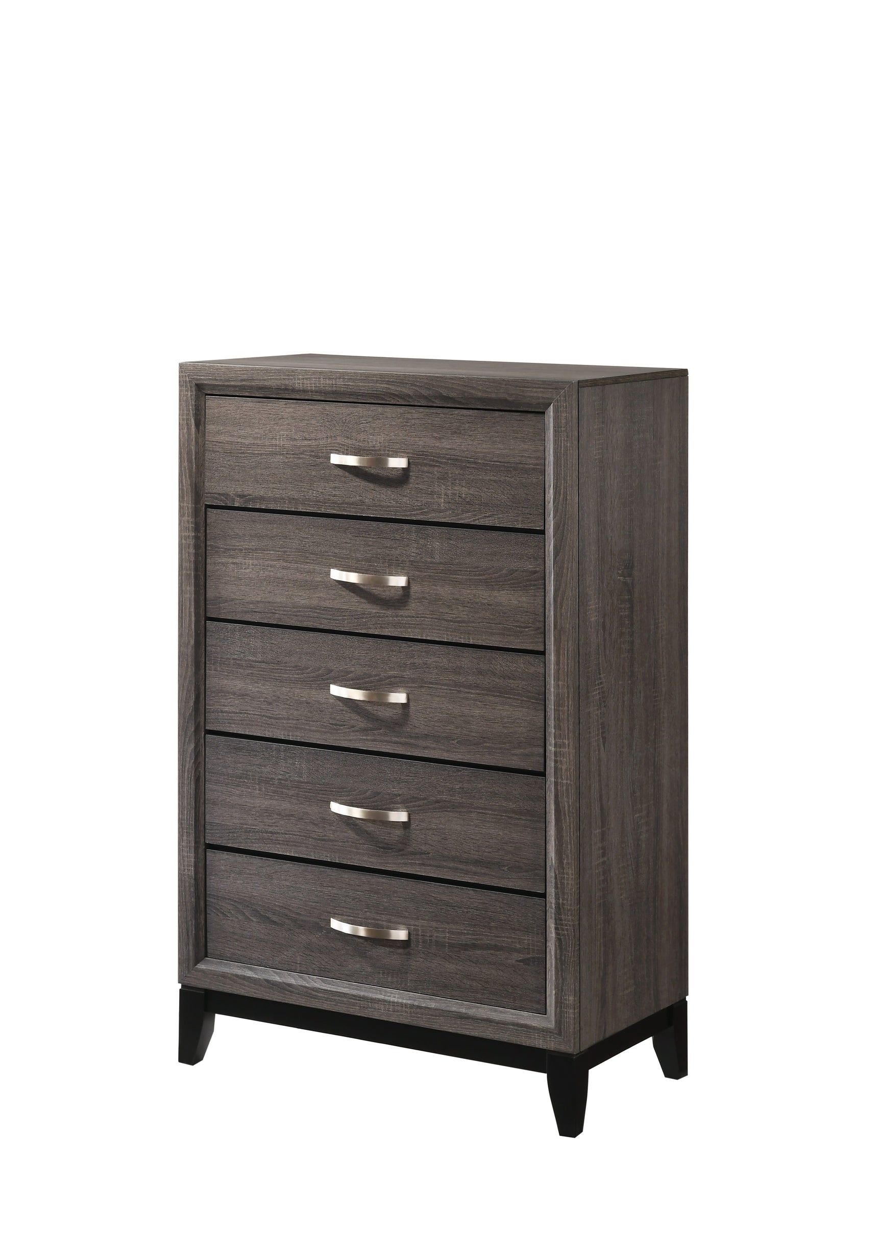 Akerson Gray Panel Bedroom Set - Ornate Home