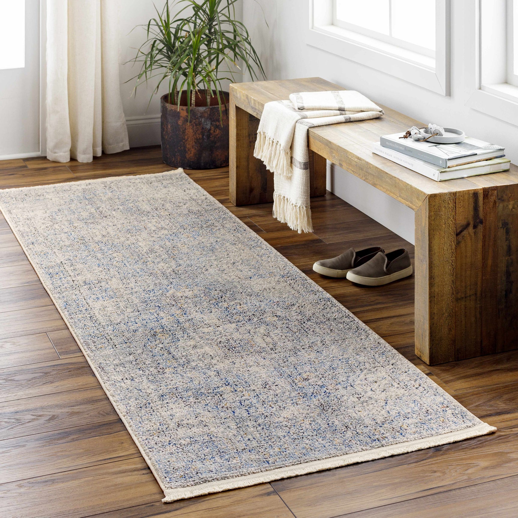 Akio Blue Area Rug - Clearance - Ornate Home