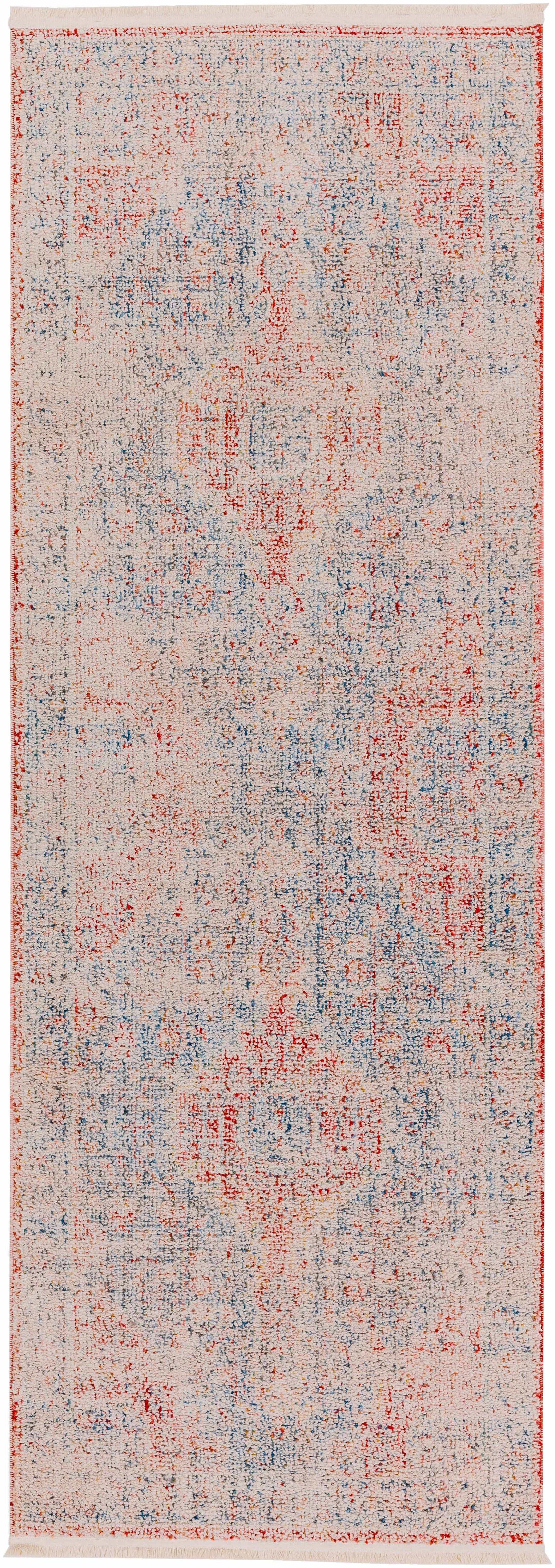 Akio Red & Blue Area Rug - Clearance - Ornate Home