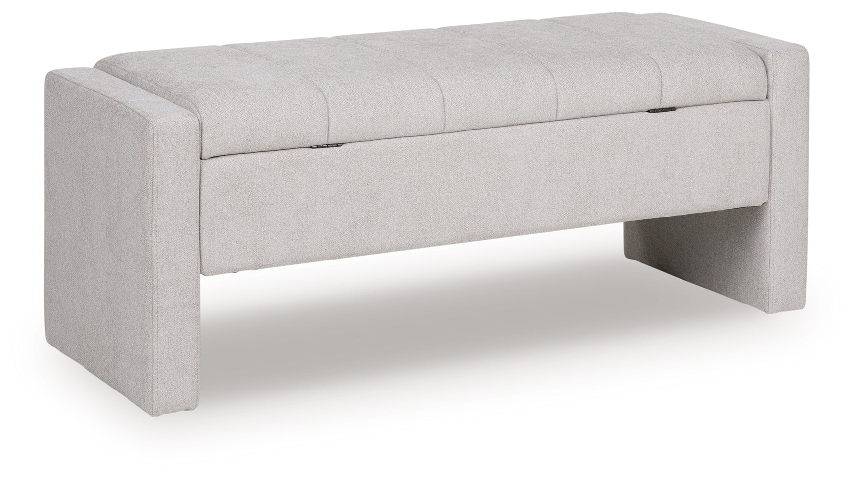 Akselman Gray Storage Bench - Ornate Home
