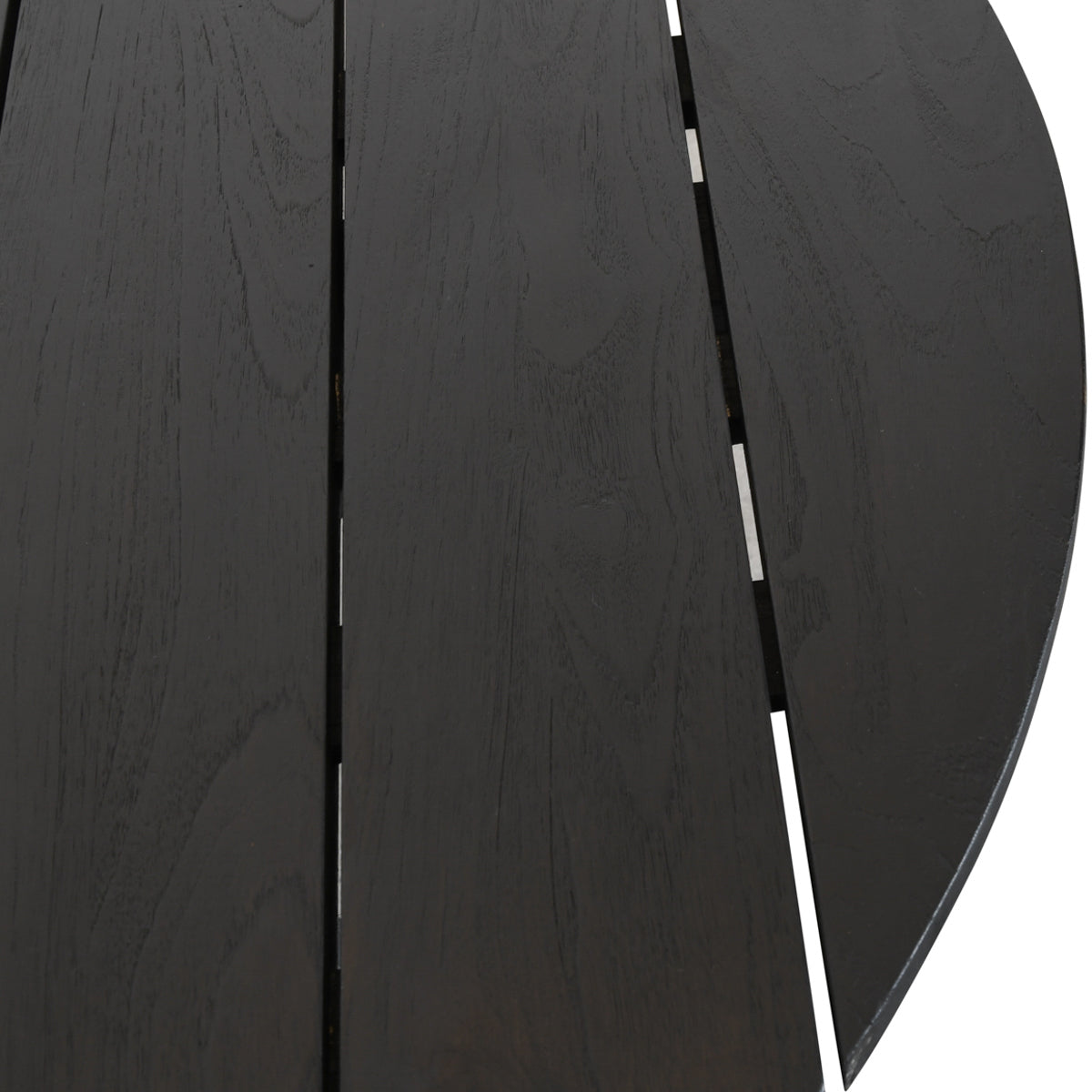 Alameda Black Outdoor Round Dining Table - Ornate Home