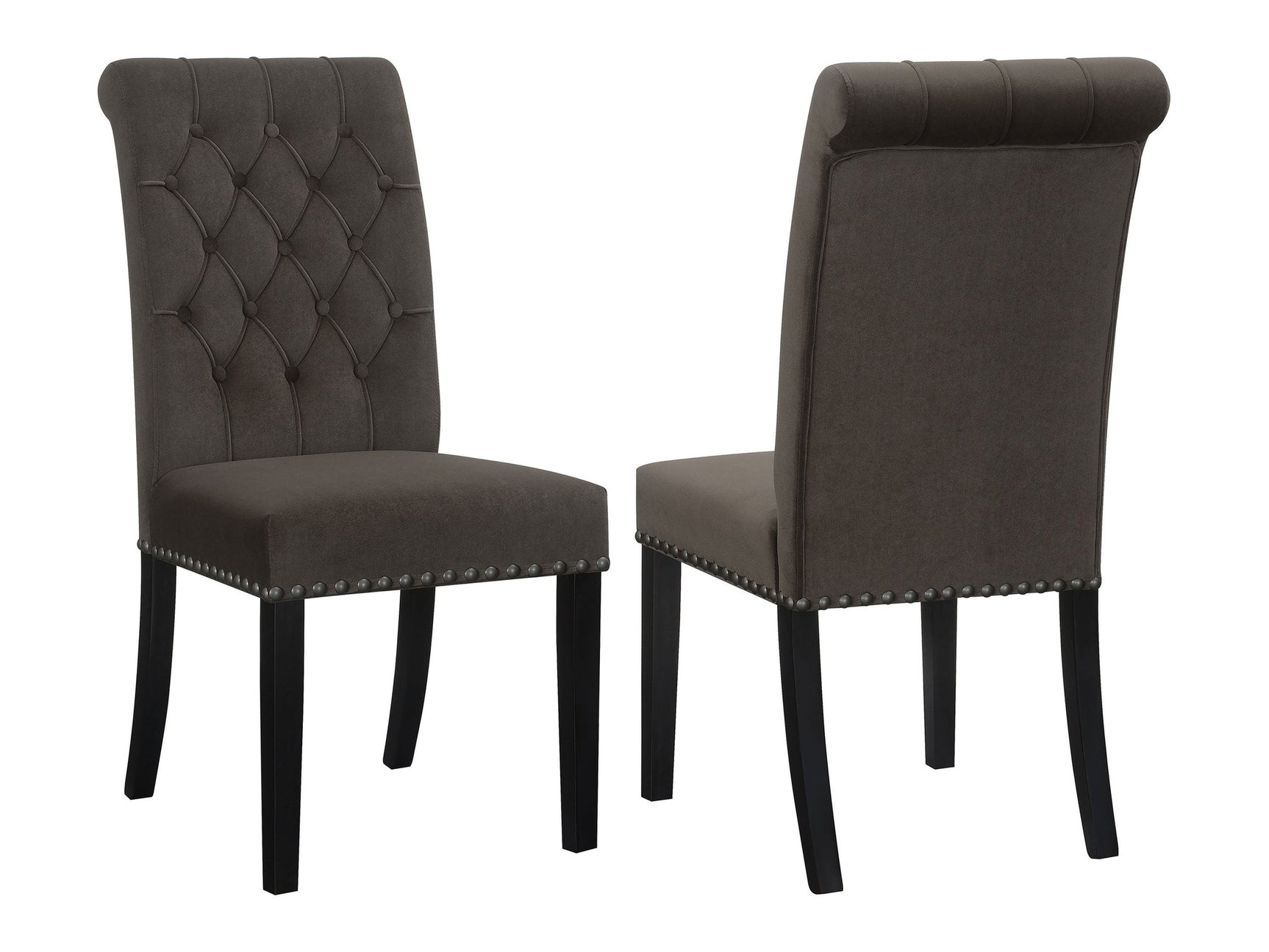 Alana Brown Side Chair (Set of 2) - Ornate Home