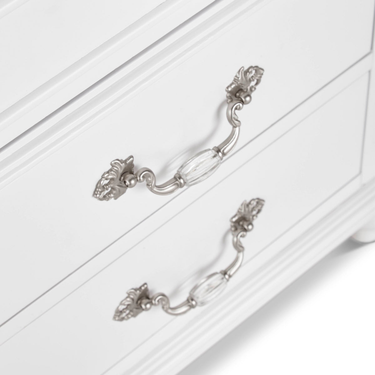 Alana White 4-Piece Twin Platform Bedroom Set - Ornate Home