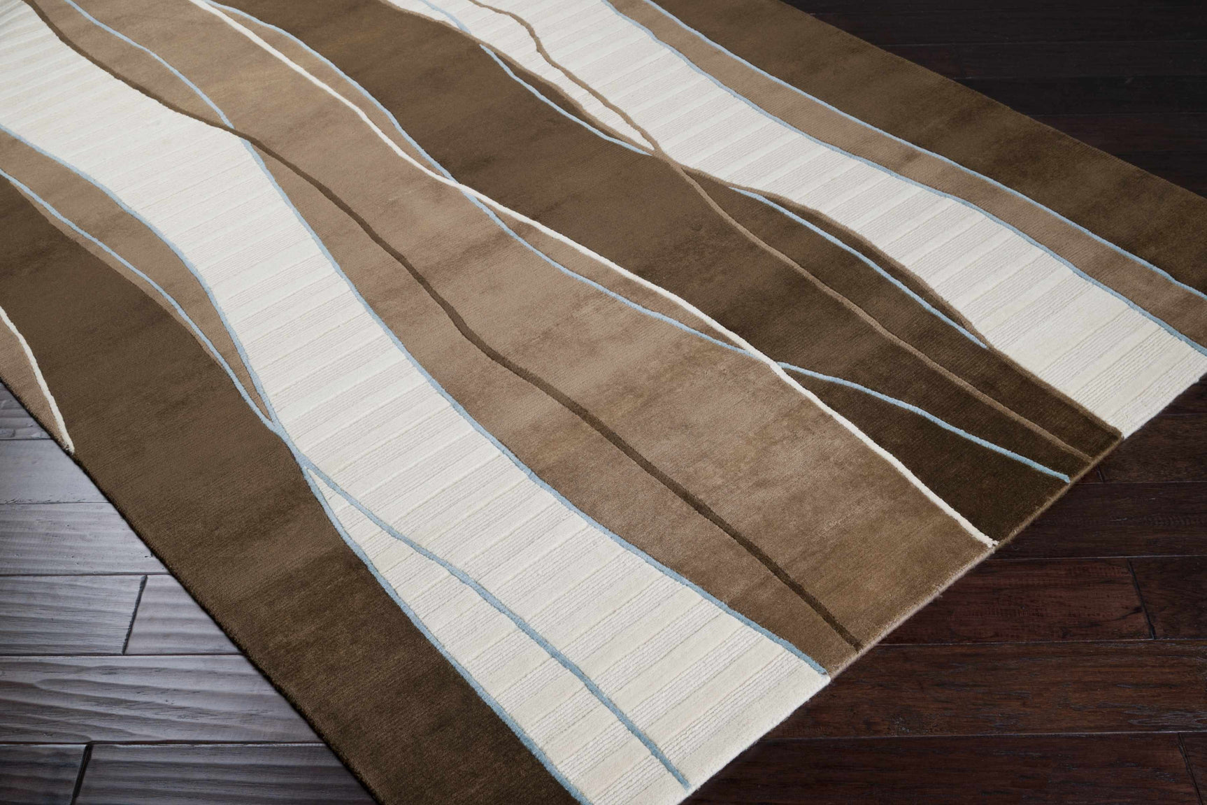 Alanreed Brown Premium Wool Area Rug - Clearance - Ornate Home