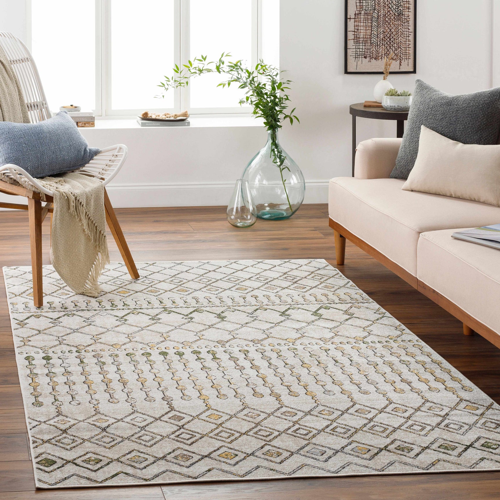 Alanyurt Washable Area Rug - Clearance - Ornate Home