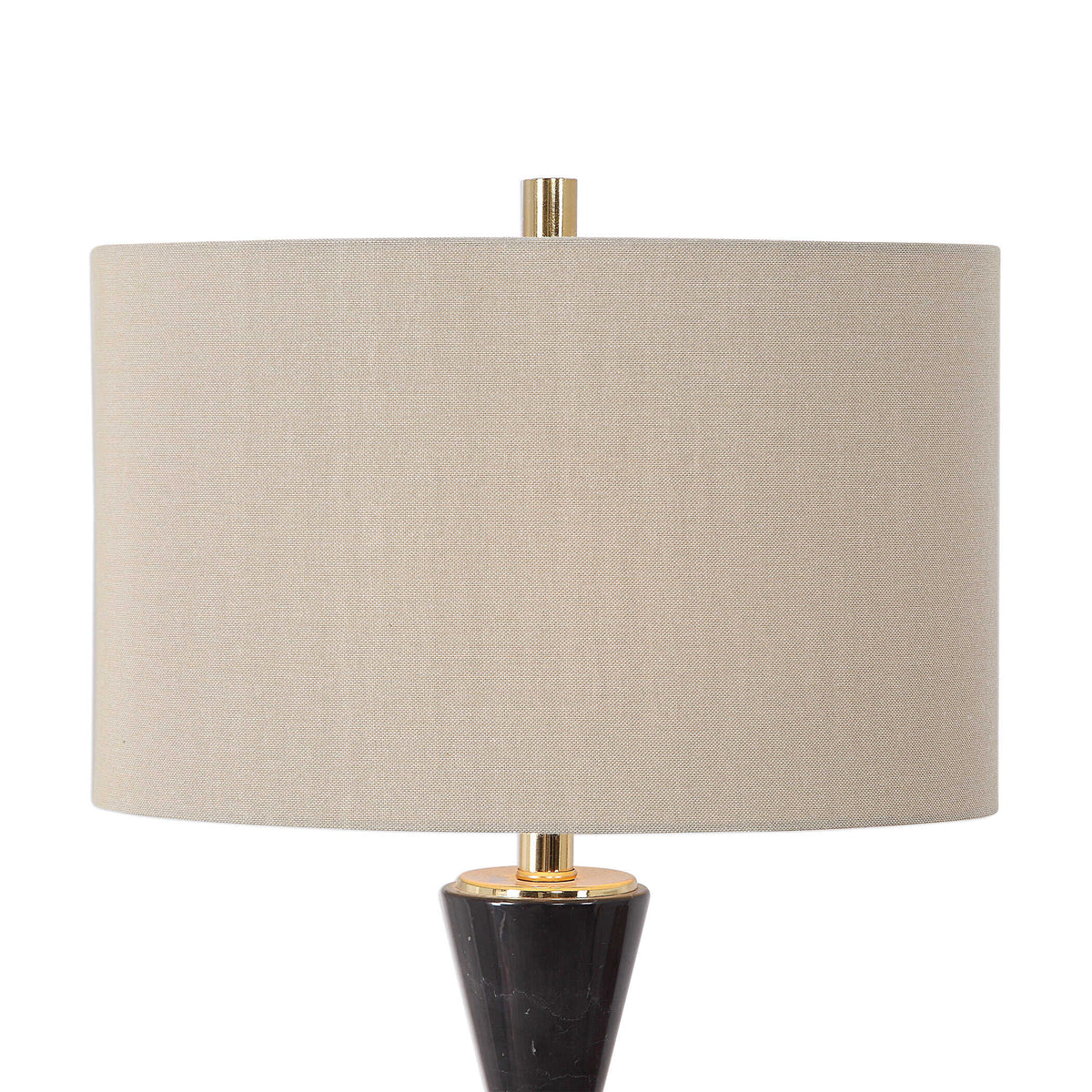 Alastair Black Marble Table Lamp - Ornate Home