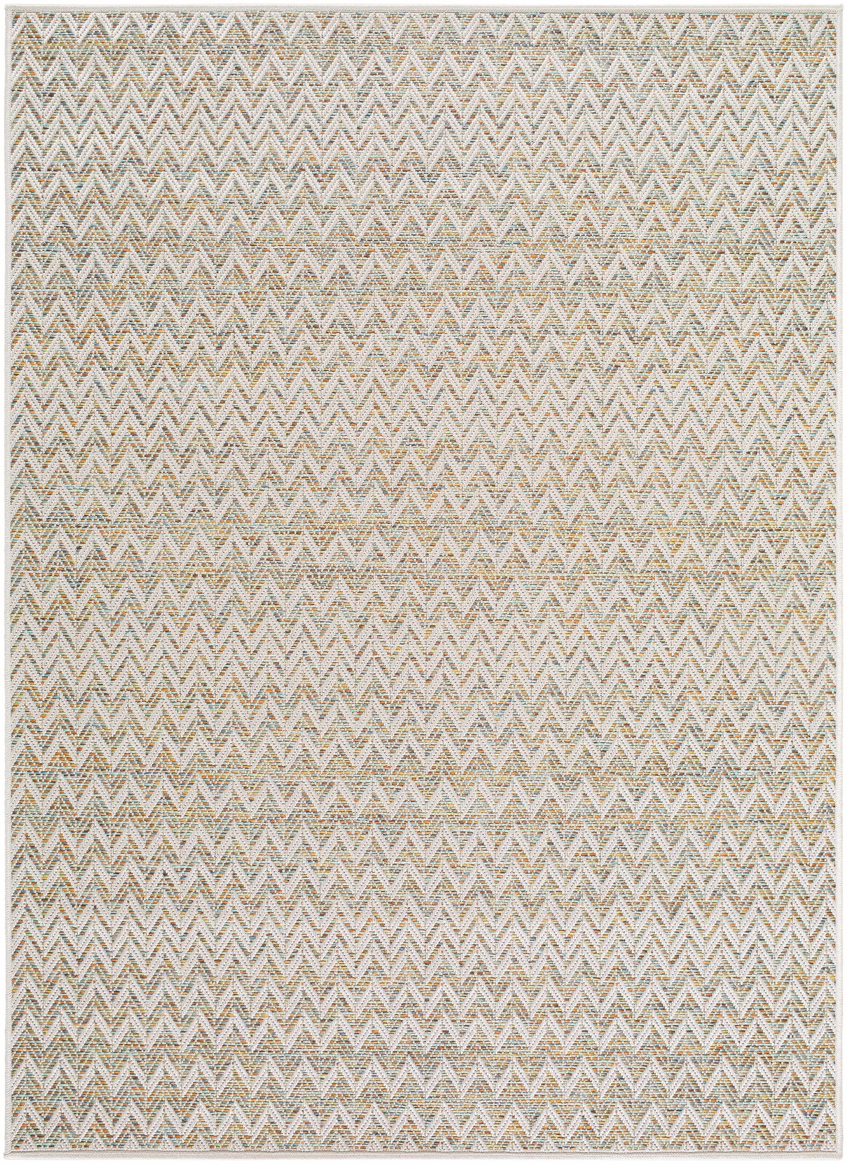 Alazne Ivory Outdoor Area Rug - Ornate Home