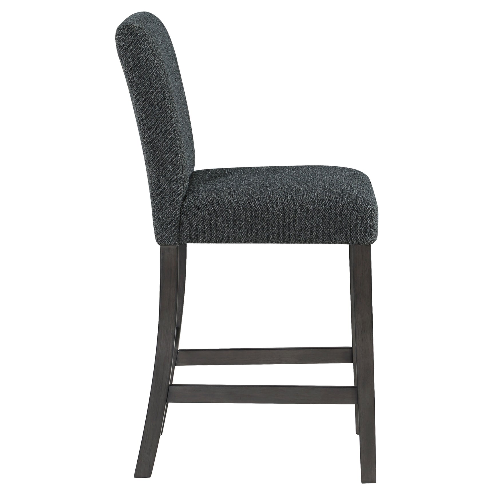 Alba Black Counter Height Chair (Set of 2) - Ornate Home