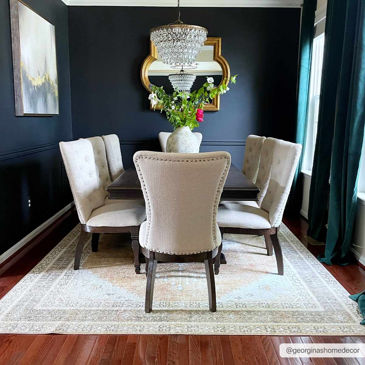 Albas Washable Area Rug - Ornate Home
