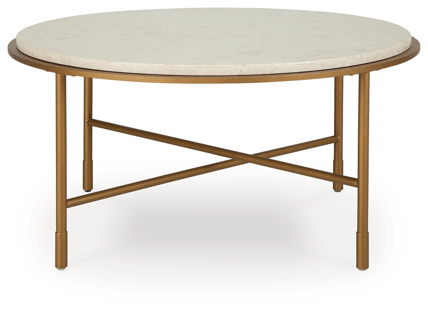 Alben Antique Gold Coffee Table (Online Special Price) - Ornate Home