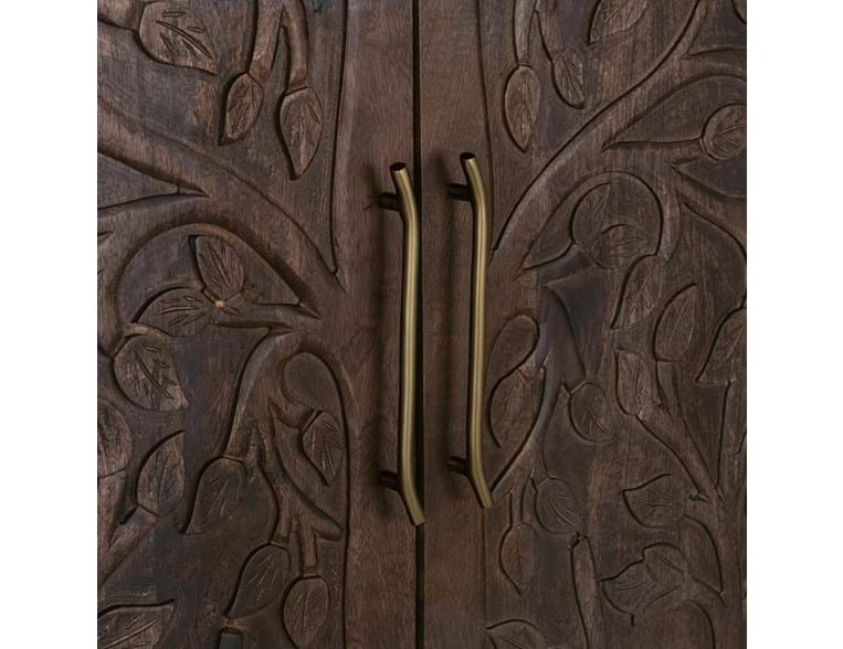 Albero Kona Brown Tall Cabinet - Ornate Home