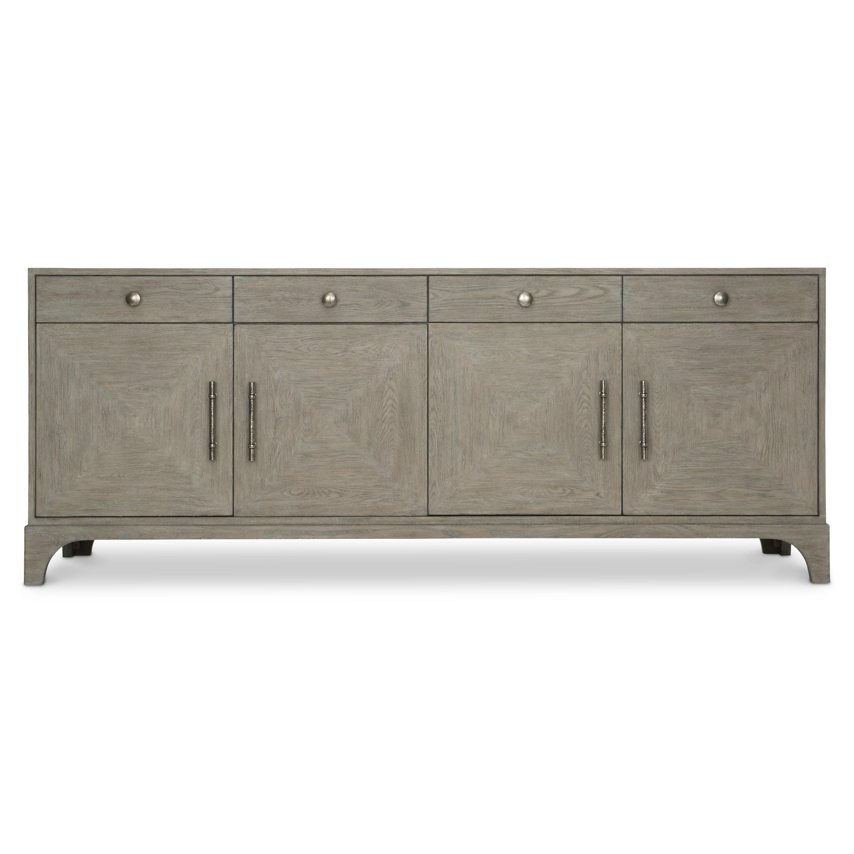 Albion Pewter Entertainment Credenza - Ornate Home