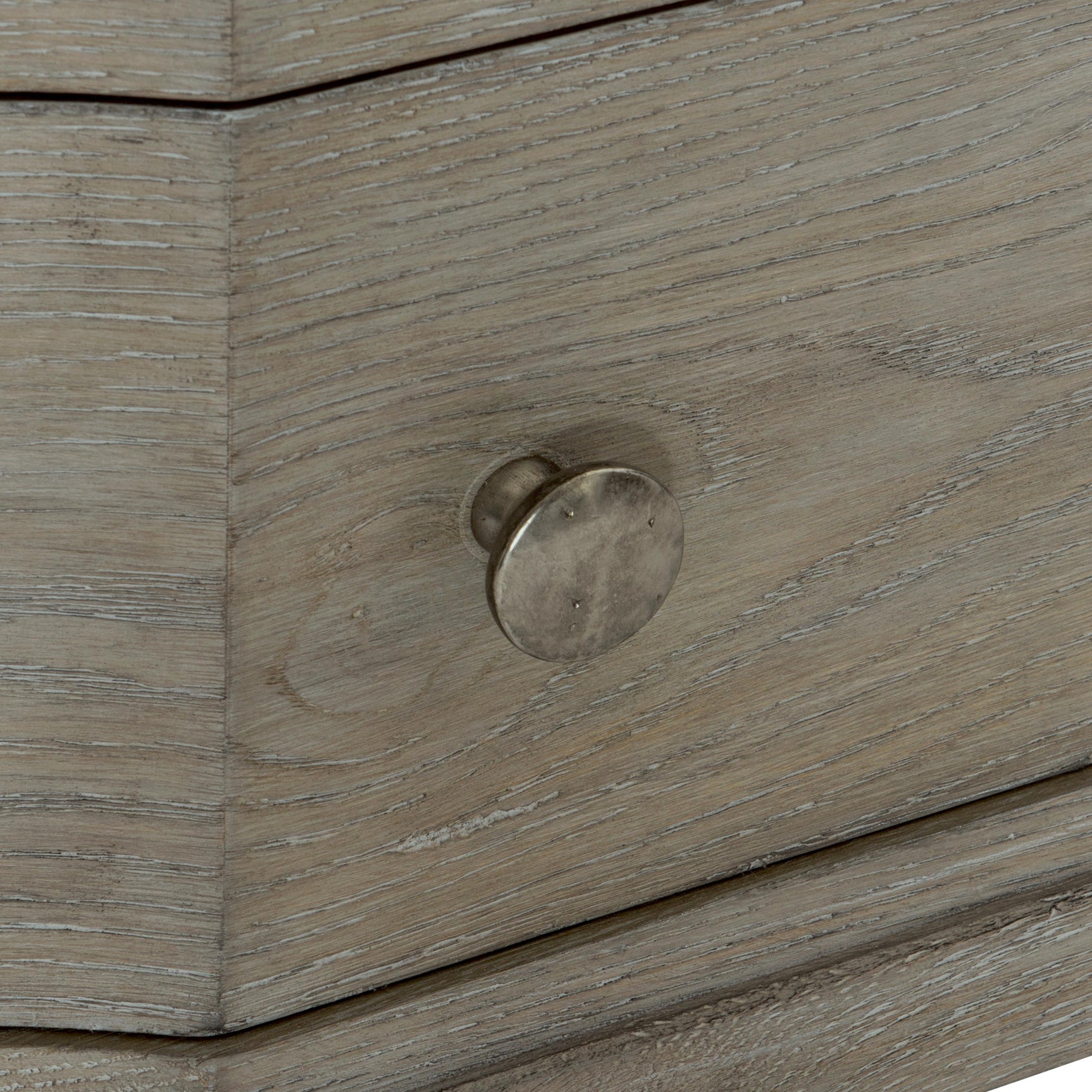 Albion Pewter Nightstand (36.5" W) - Ornate Home