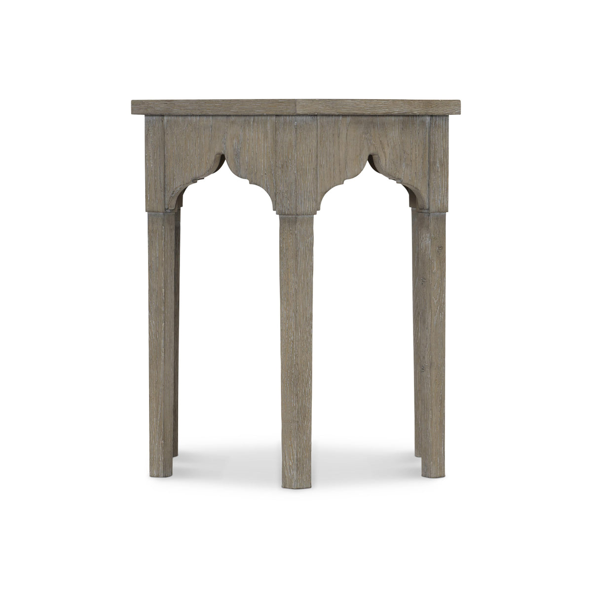 Albion Pewter Side Table With Cylindrical Leg - Ornate Home