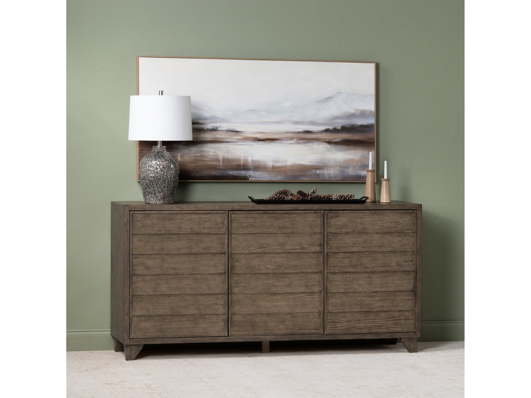 Albuquerque Brown Canvas