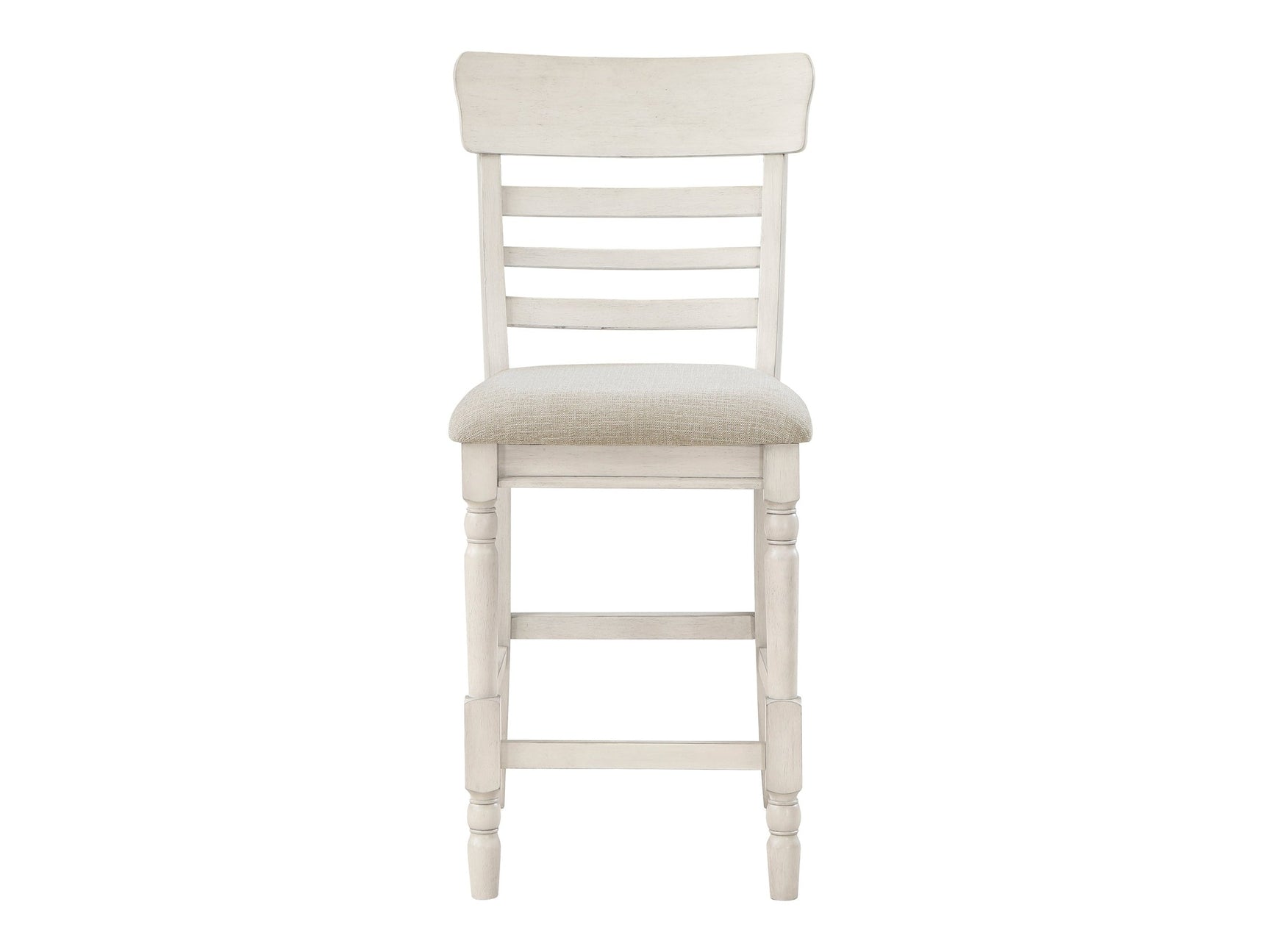 Alburgh White Counter Height Chair (Set of 2) - Ornate Home