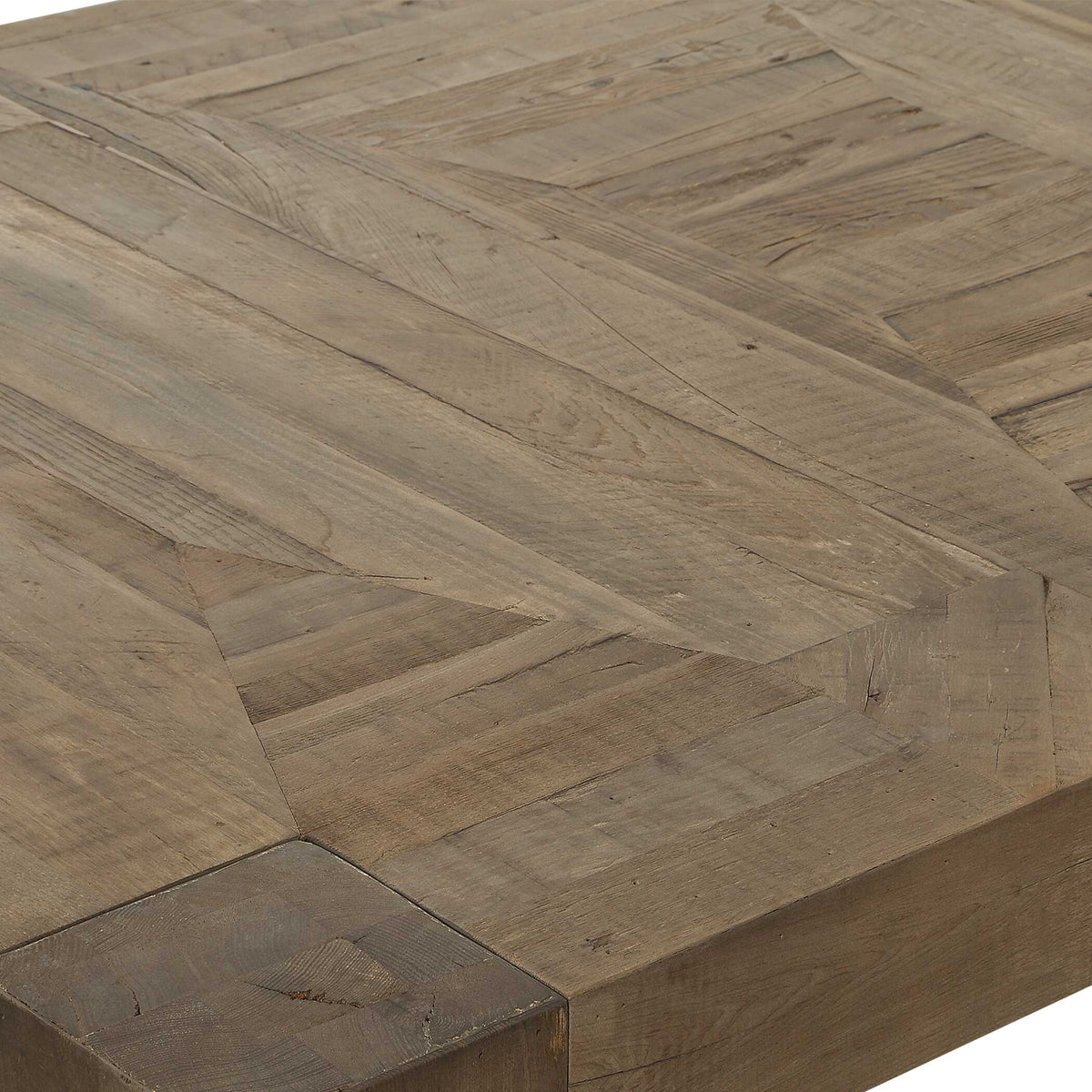 Aldan Reclaimed Oak Dining Table - Ornate Home