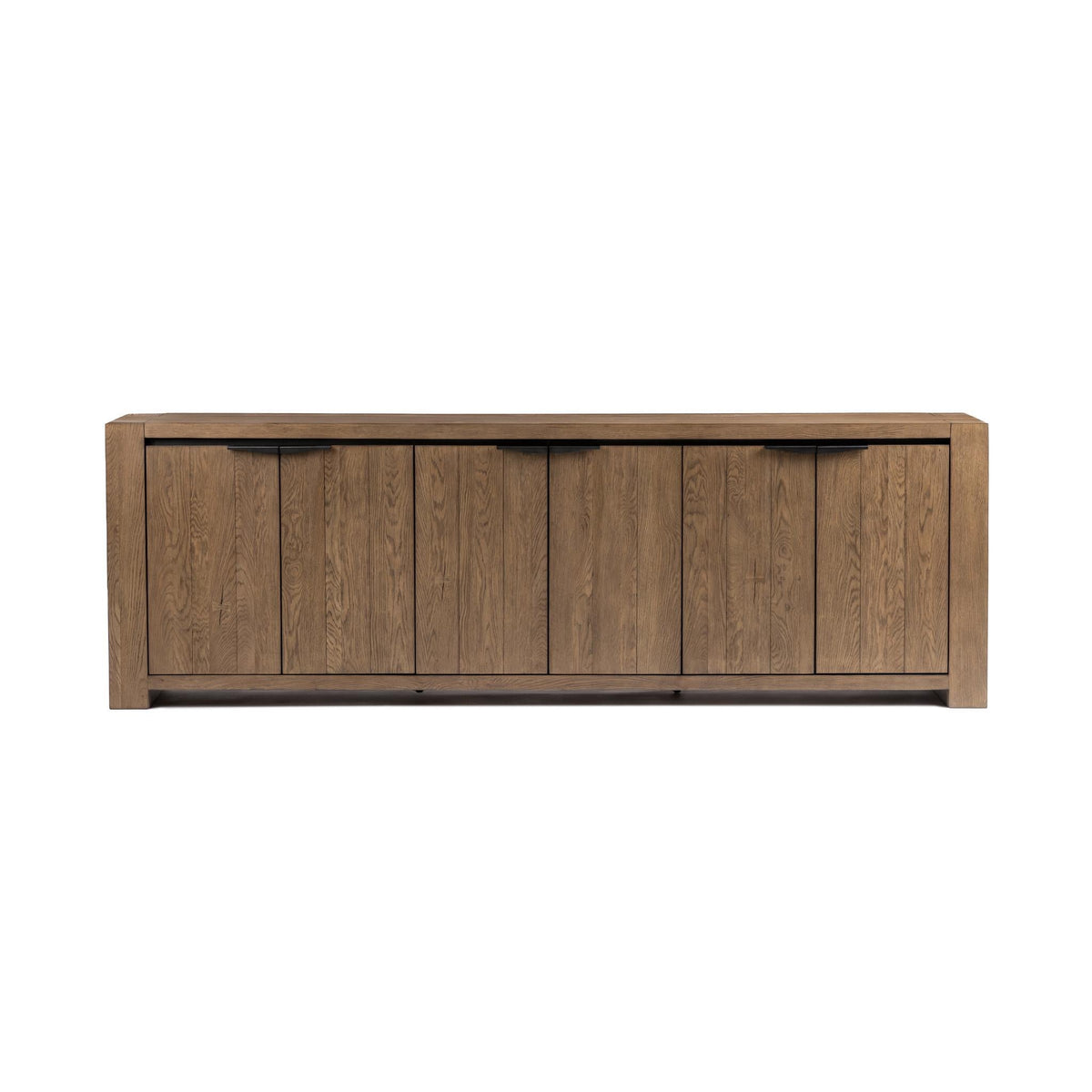 Alderson Cafe Brown 6-Door Cabinet