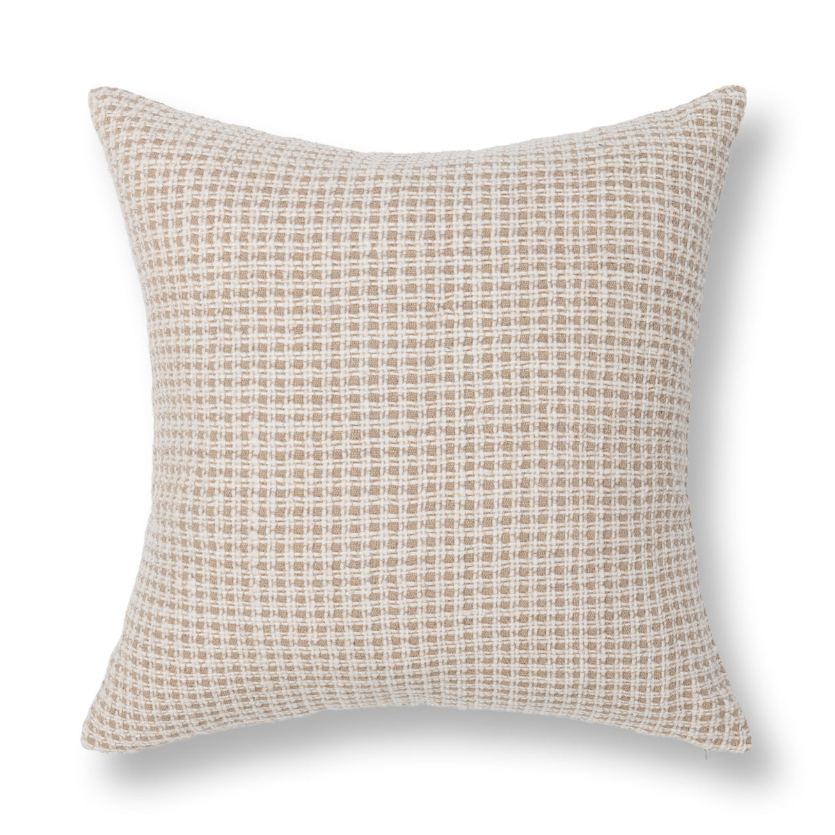 Alderton Natural 24"x24" Throw Pillow (Set of 2)