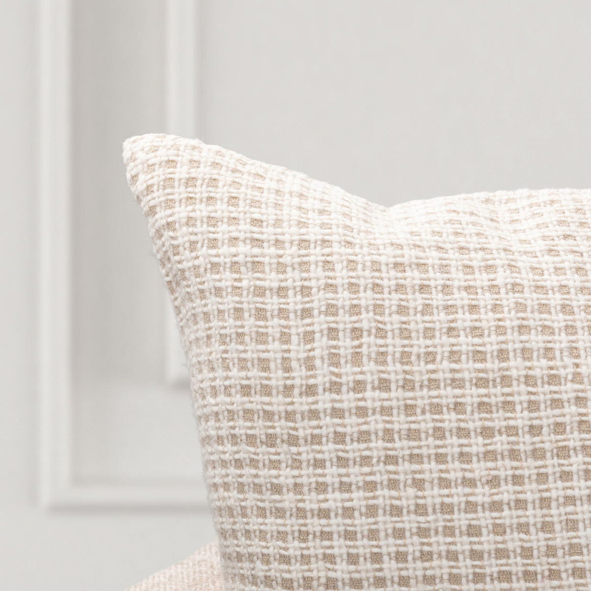 Alderton Natural 24"x24" Throw Pillow (Set of 2)