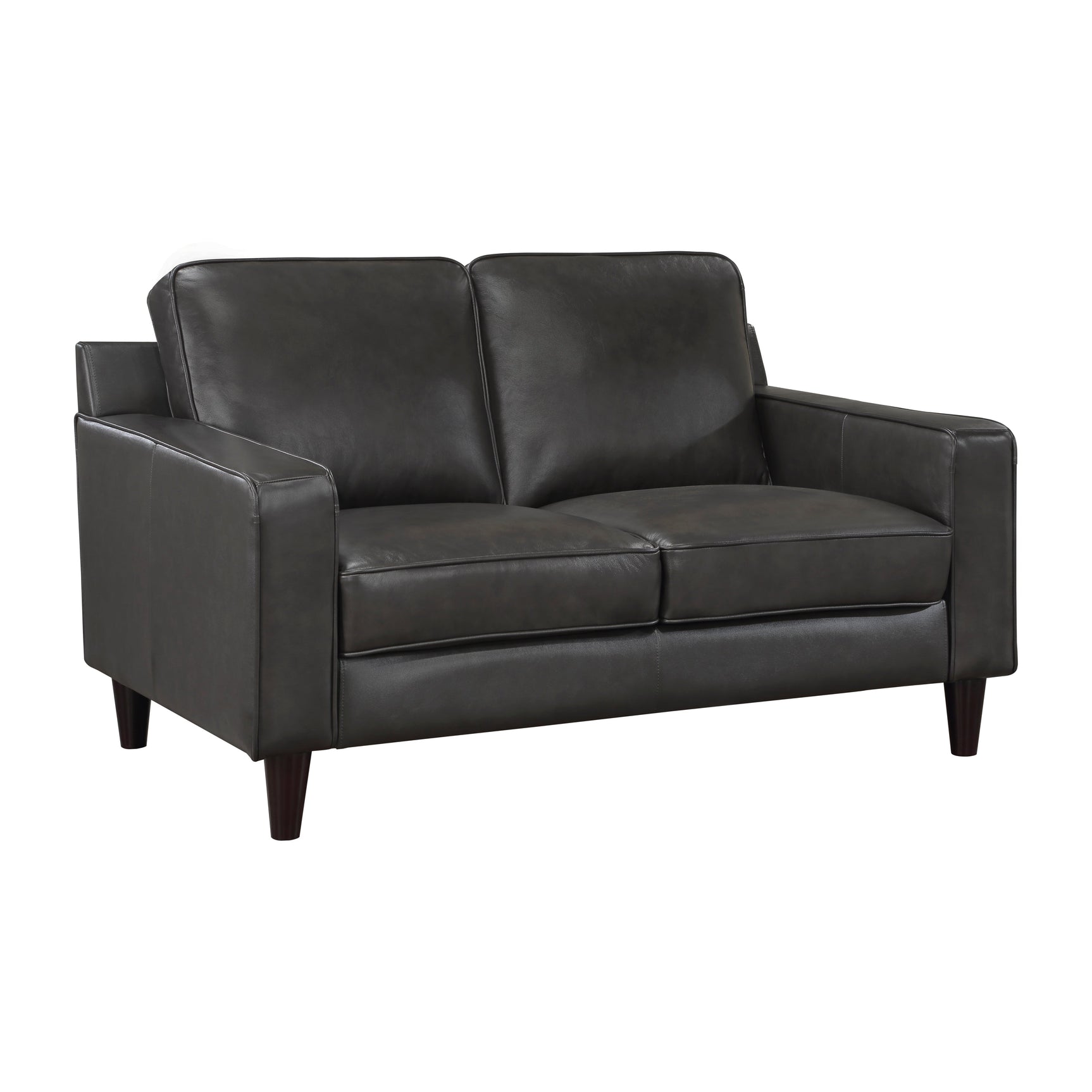 Aldrich Gray Loveseat - Ornate Home