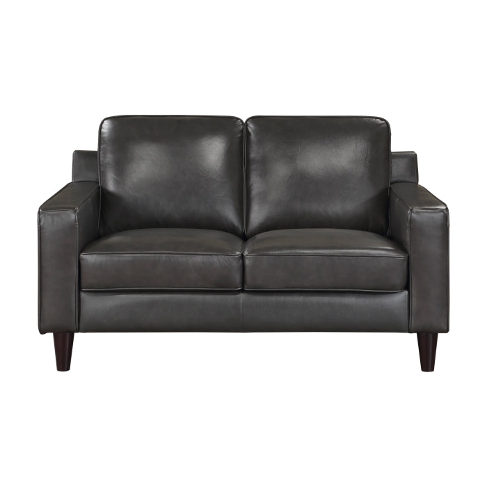 Aldrich Gray Loveseat - Ornate Home
