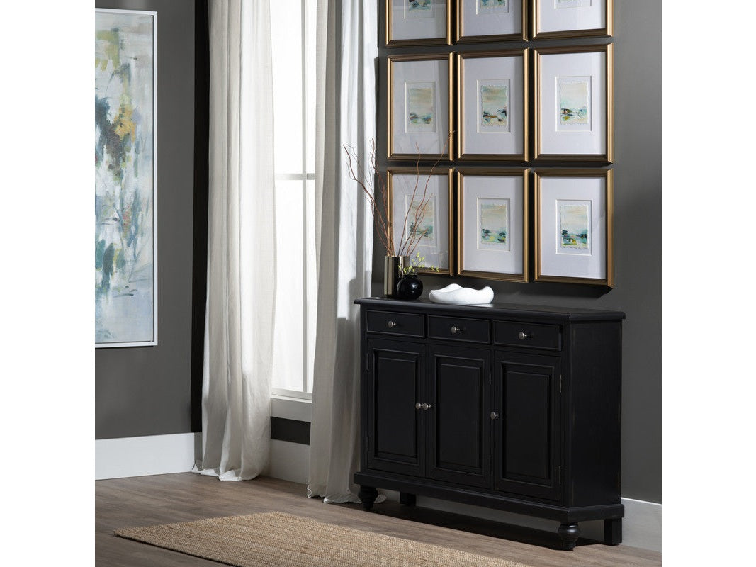 Aldridge Black Sideboard - Ornate Home