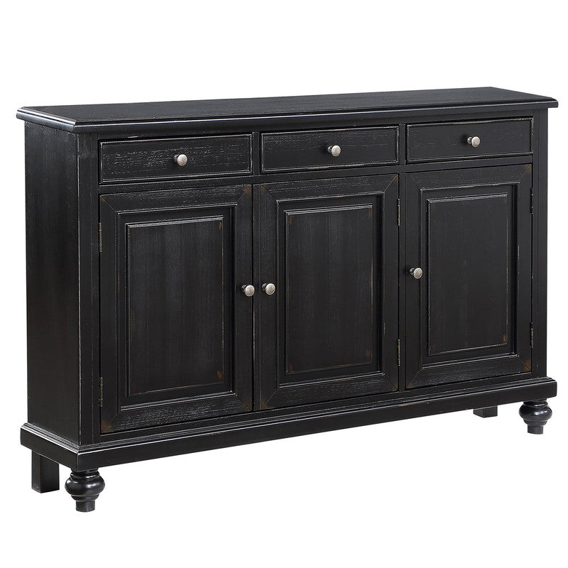 Aldridge Black Sideboard - Ornate Home