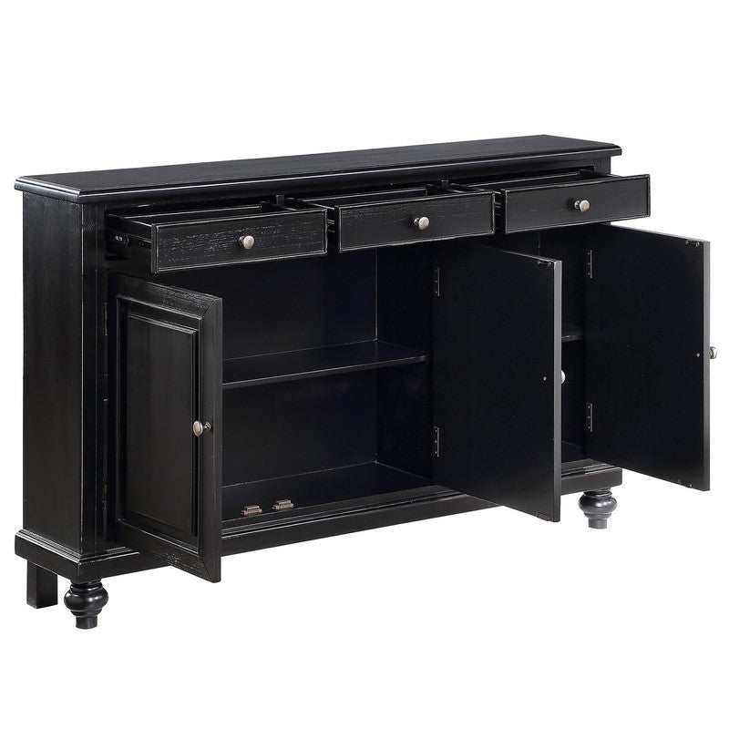 Aldridge Black Sideboard - Ornate Home