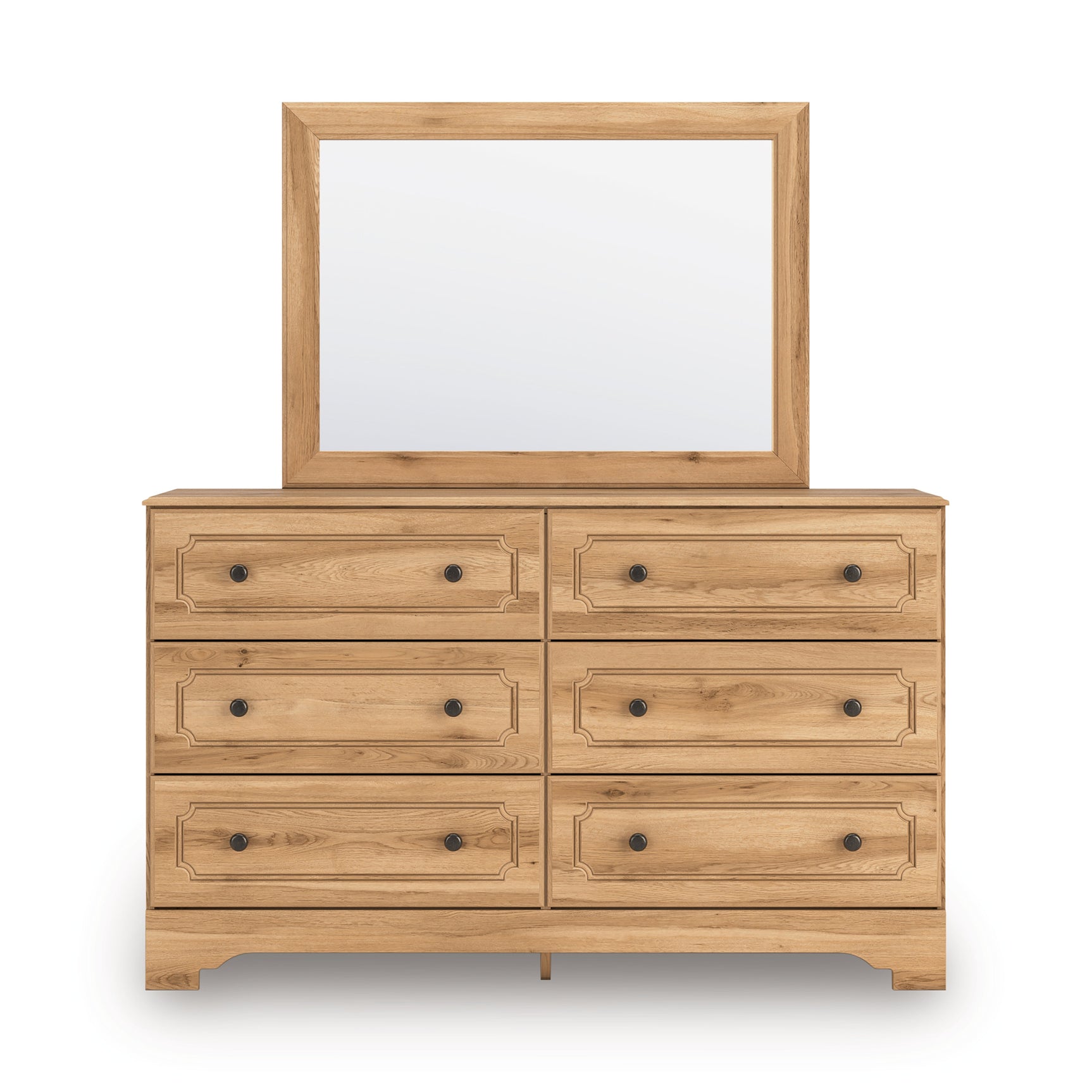 Aleaport Warm Brown Dresser and Mirror (Online Special Price) - Ornate Home